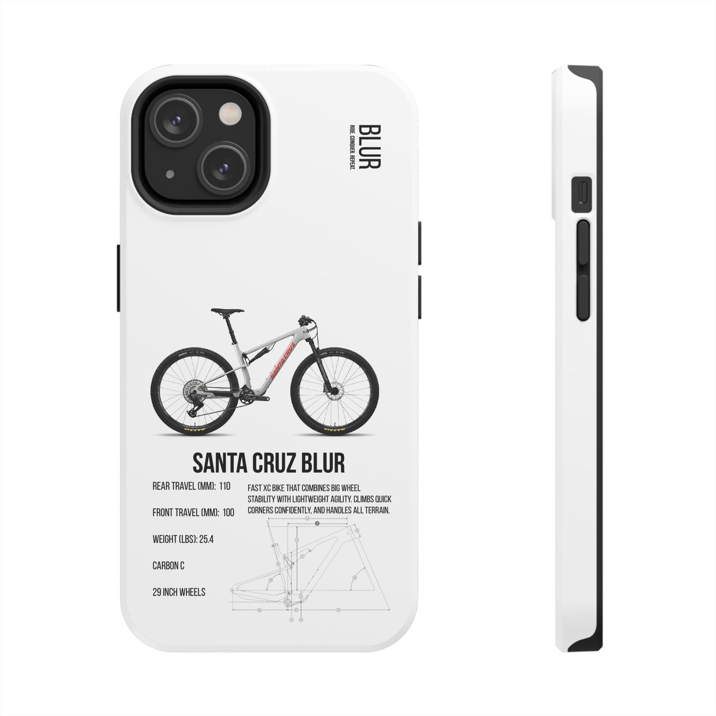 Santa Cruz Blur Matte Silver