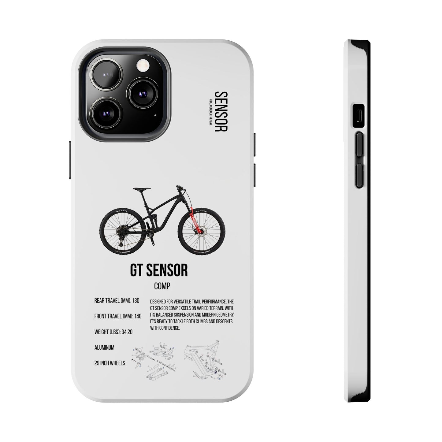 GT Sensor Comp Black Red Bomber