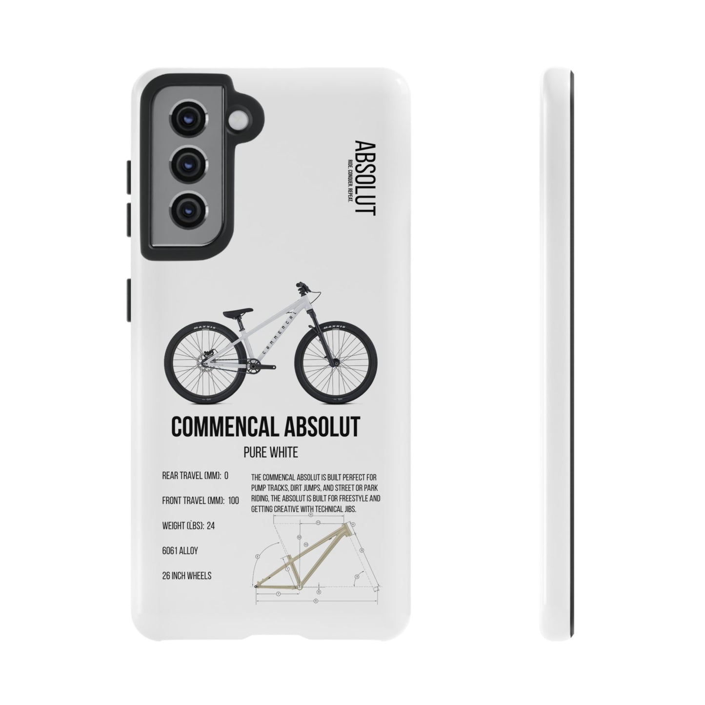 Commencal Absolut Pure White 2025
