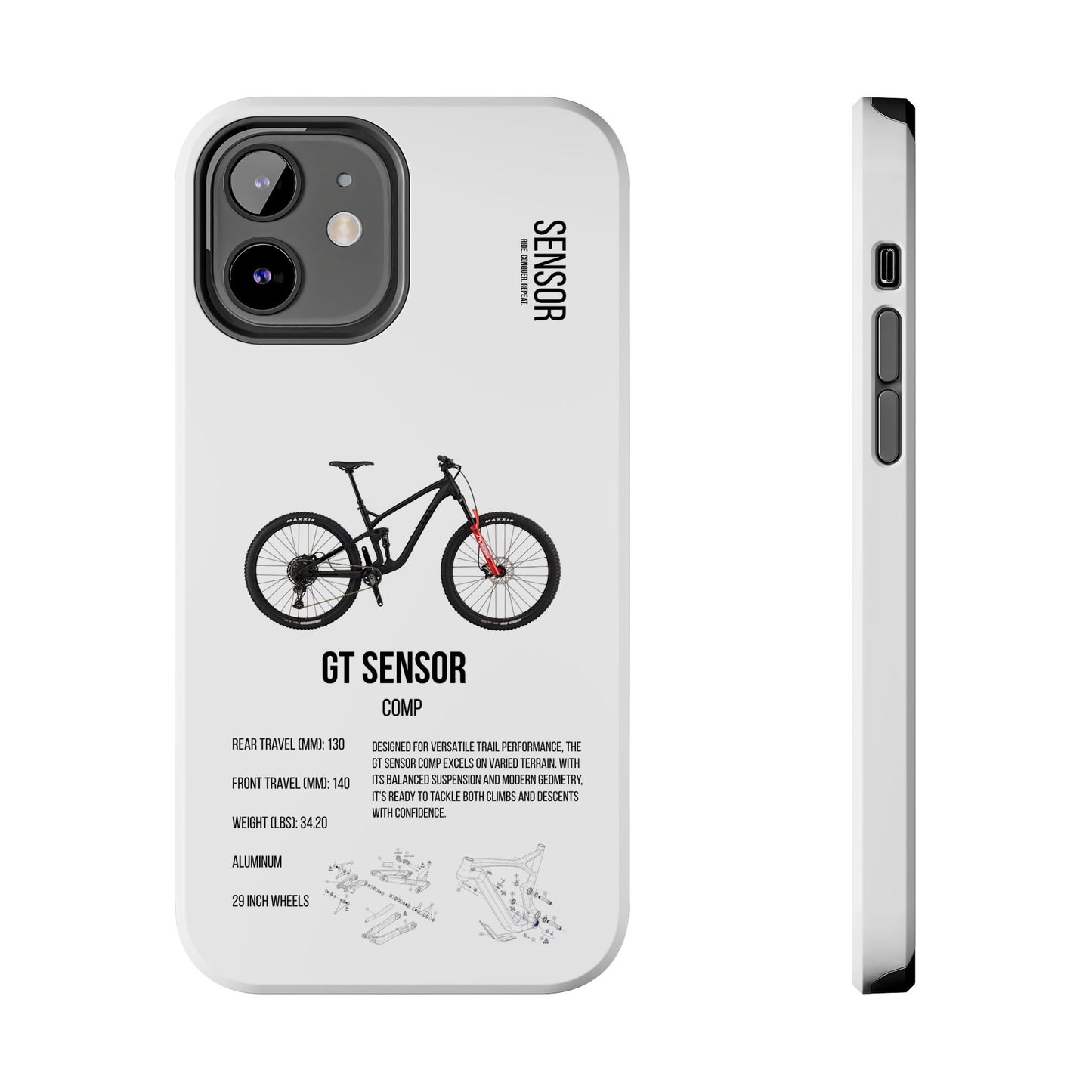 GT Sensor Comp Black Red Bomber