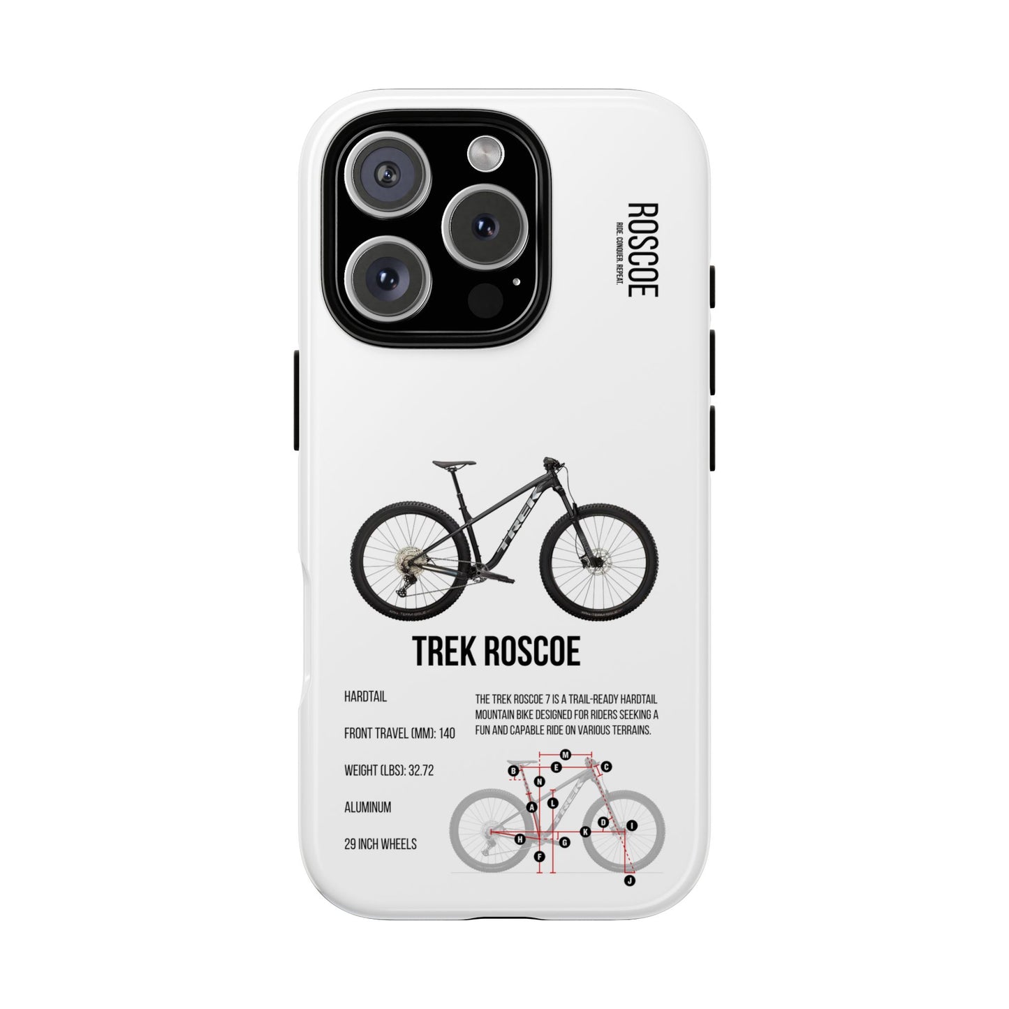Trek Roscoe 7 Matte Black