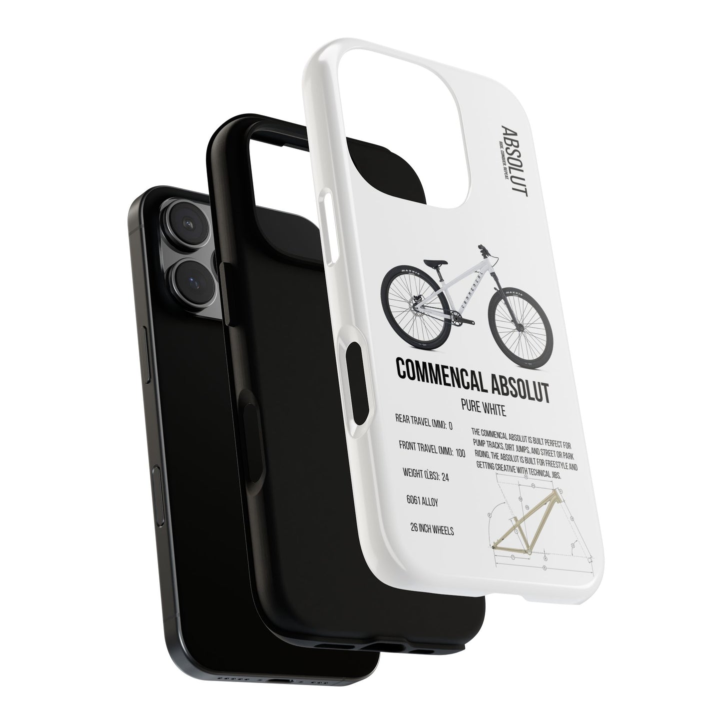 Commencal Absolut Pure White 2025