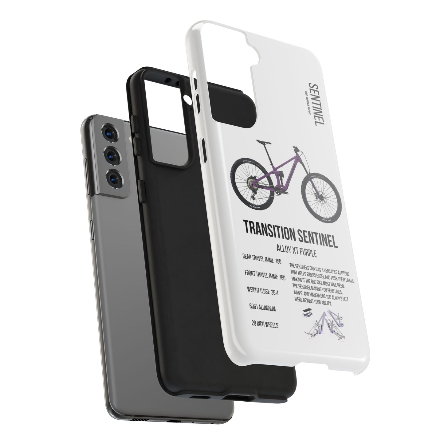 Transition Sentinel Alloy XT Purple - Apexsend Co