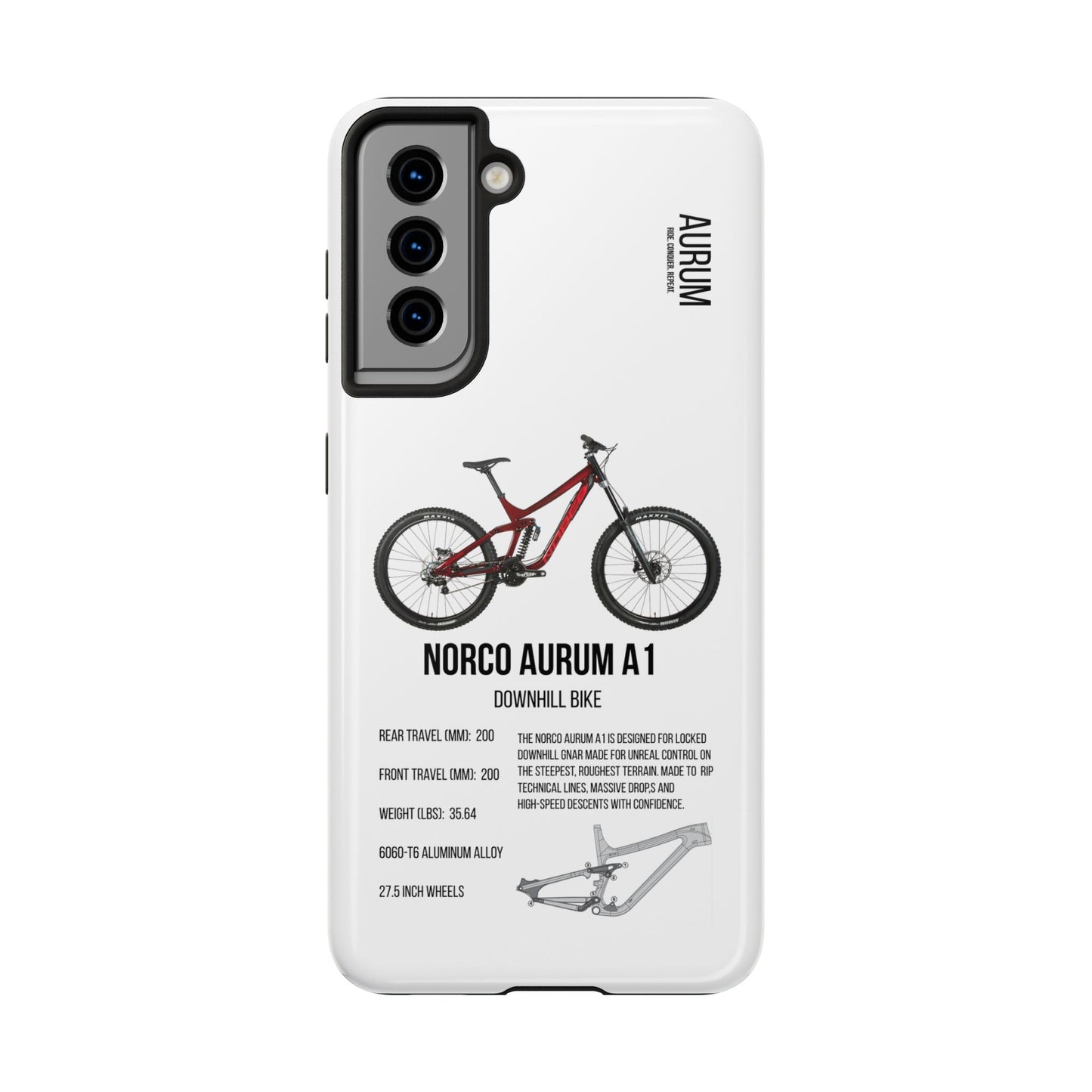 2021 Norco Aurum A1 Red