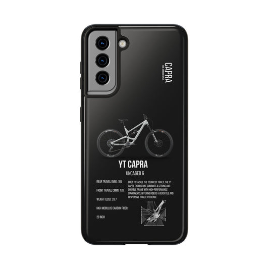 Black Backround YT Industries Capra Uncaged 6