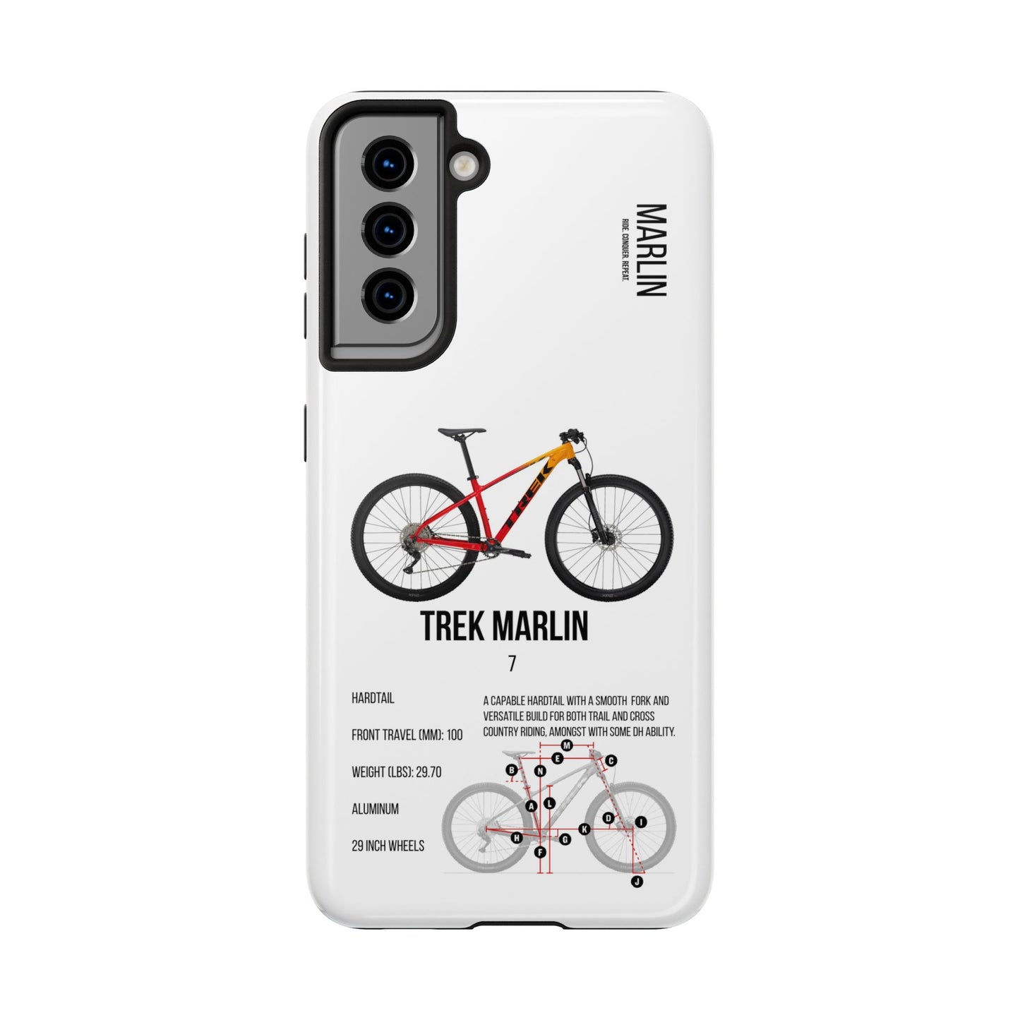Trek Marlin 7 Red/Orange