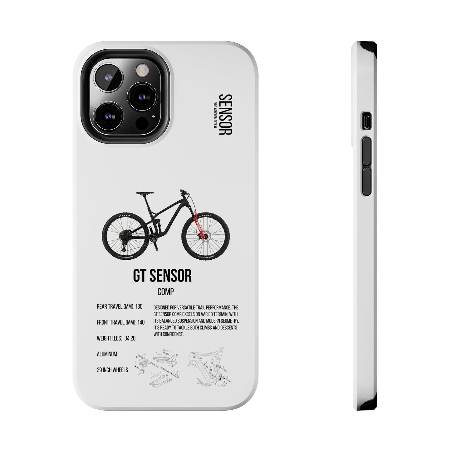 GT Sensor Comp Black Red Bomber