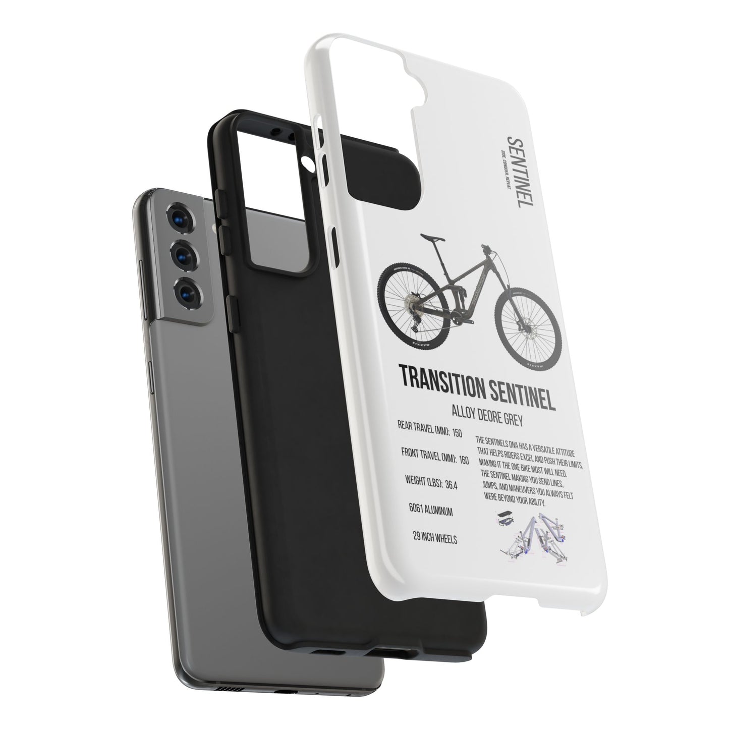 Transition Sentinel Alloy Deore Grey - Apexsend Co