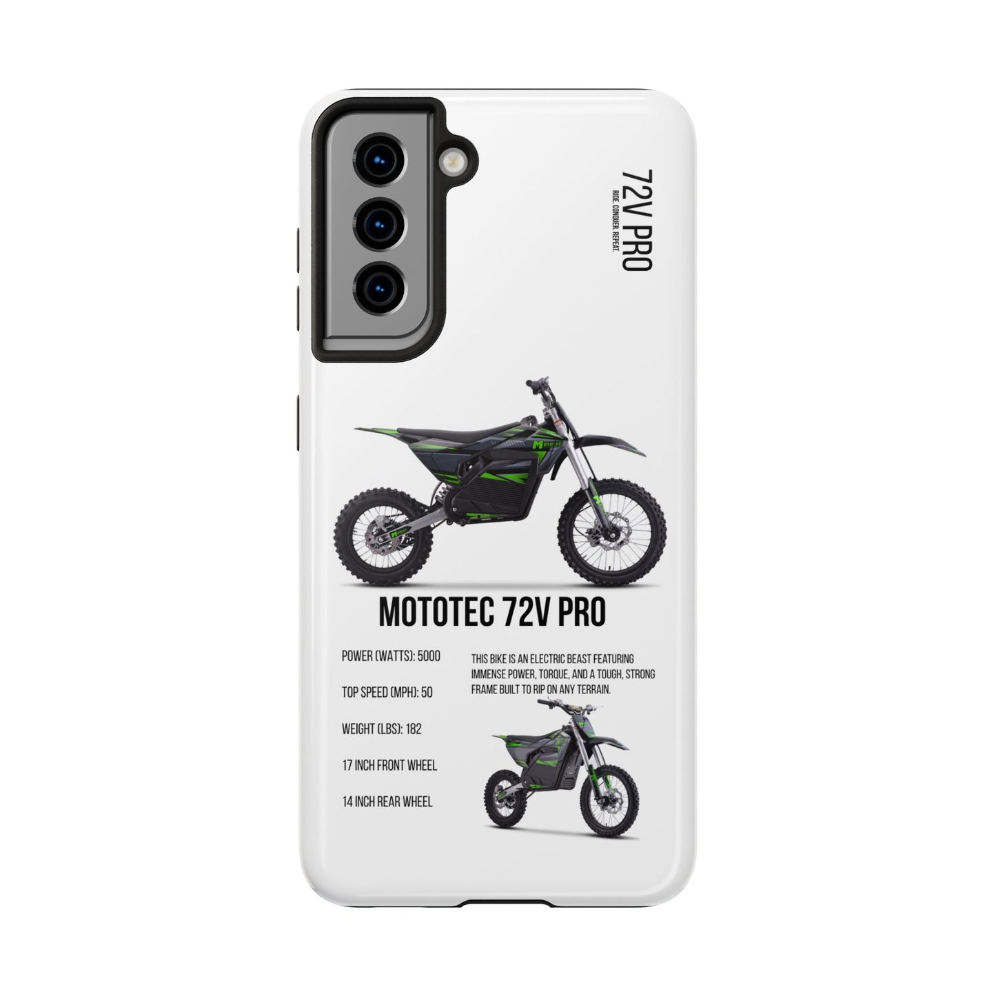 Mototec 72V Pro Green