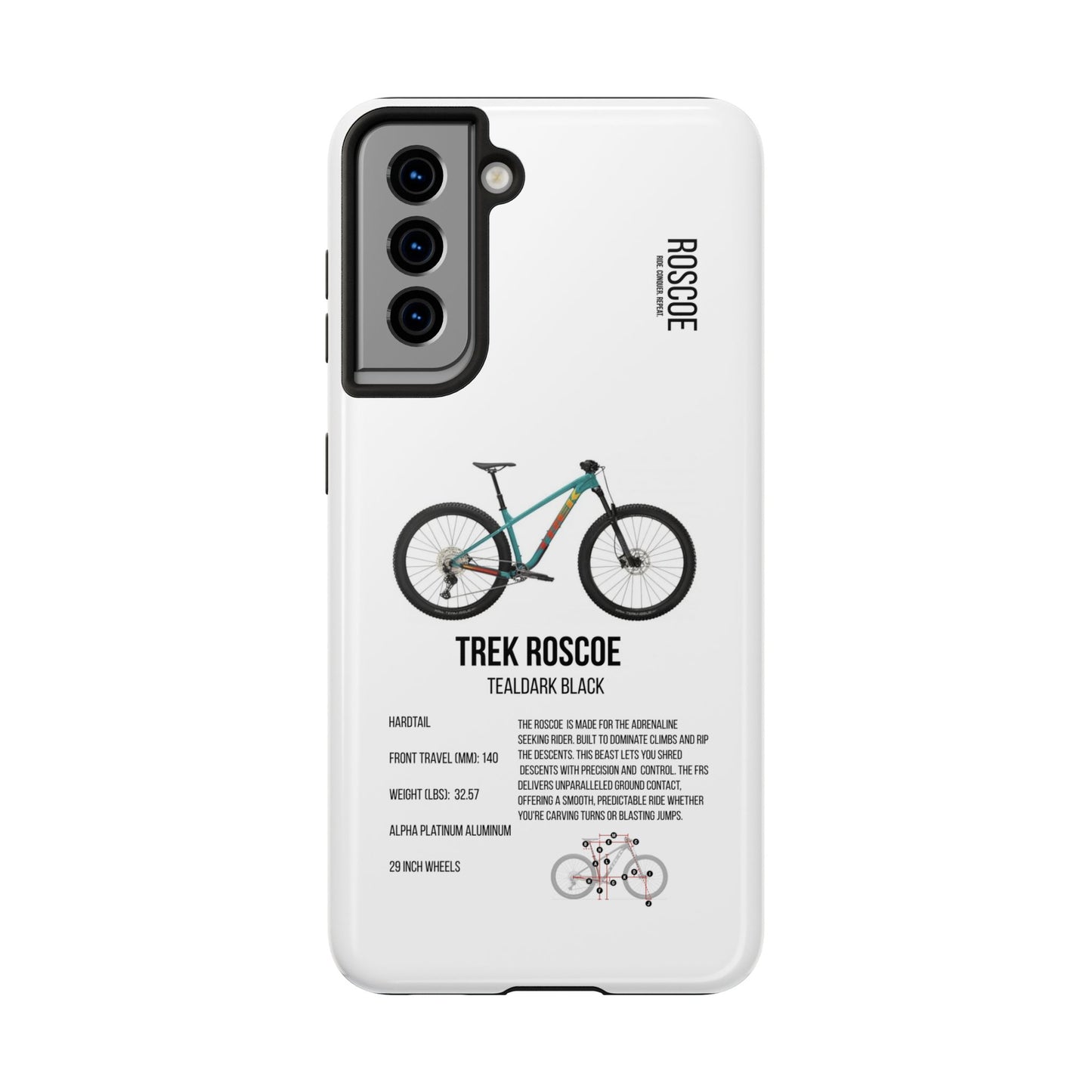 Trek Roscoe 7 Tealdark Black