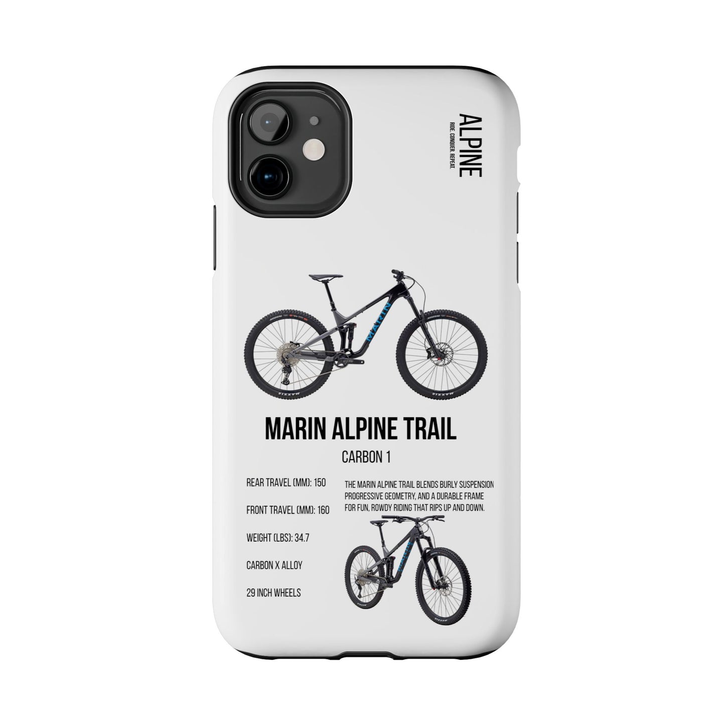 Marin Alpine Trail Carbon 1 Grey And Blue