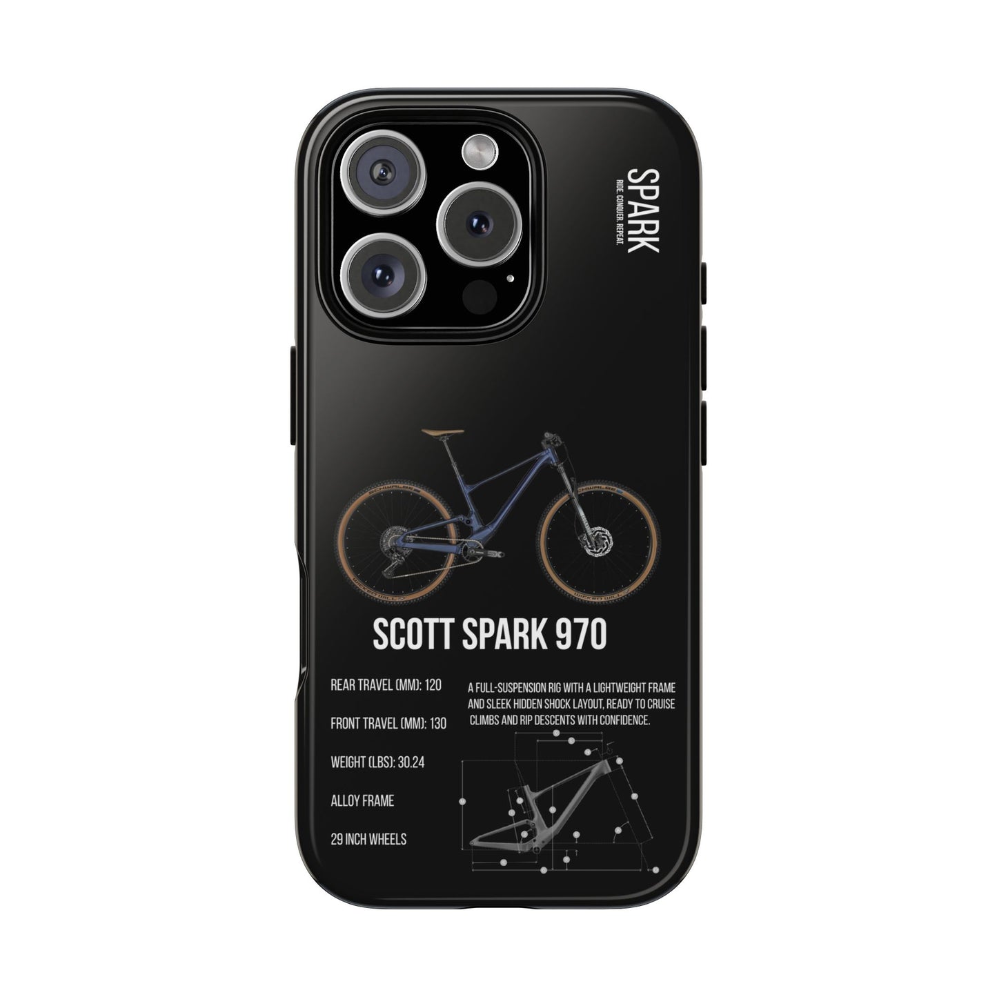Black Backround Scott Spark 970