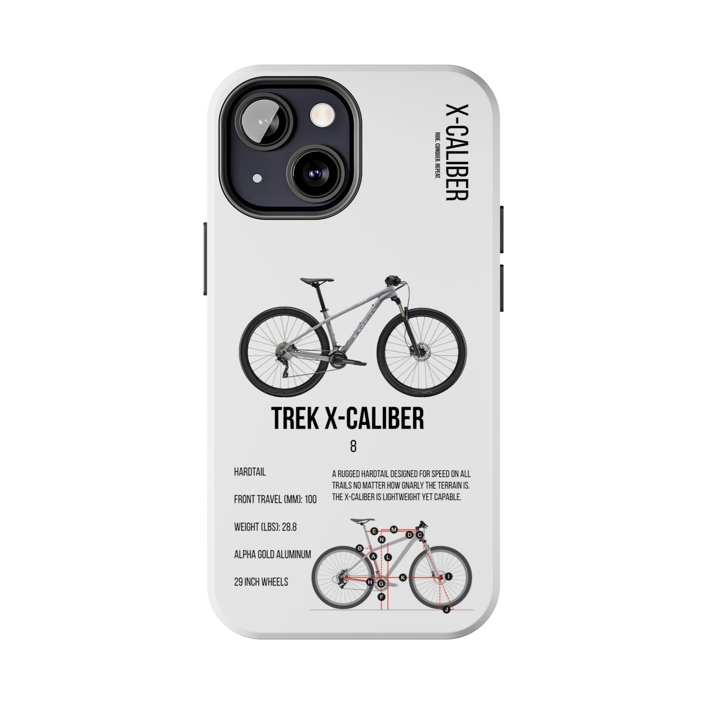 Trek X-Caliber Grey