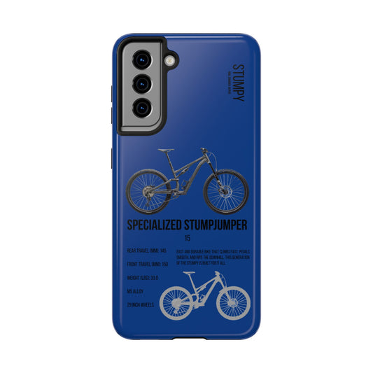 Blue Background Specialized Stumpjumper 15 Grey