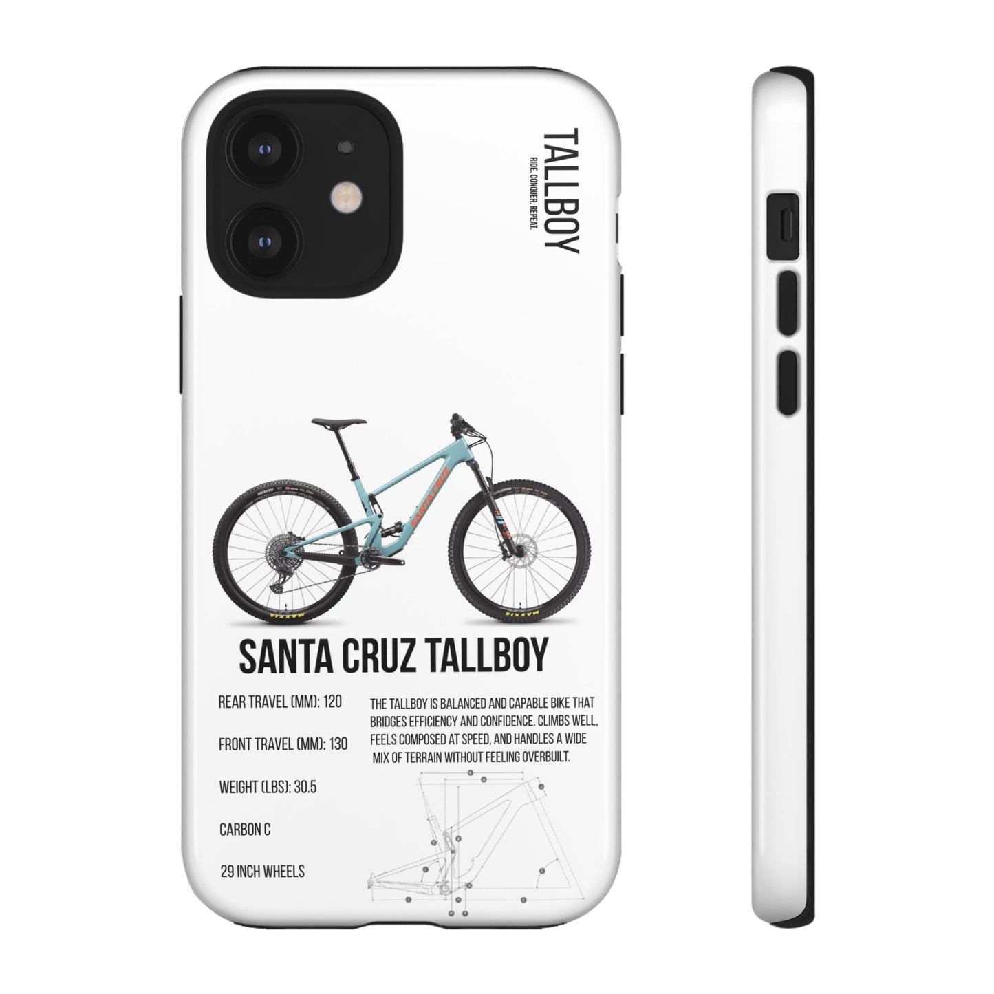 Santa Cruz Tallboy Cyan