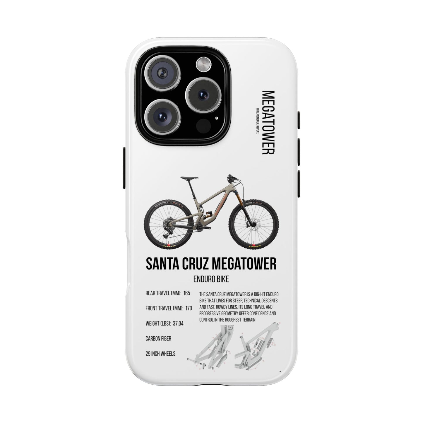 Santa Cruz Megatower Brown Fox Factory