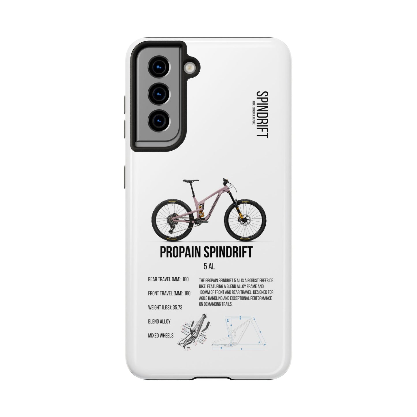 Propain Spindrift 5 AL Swedish Gold Build