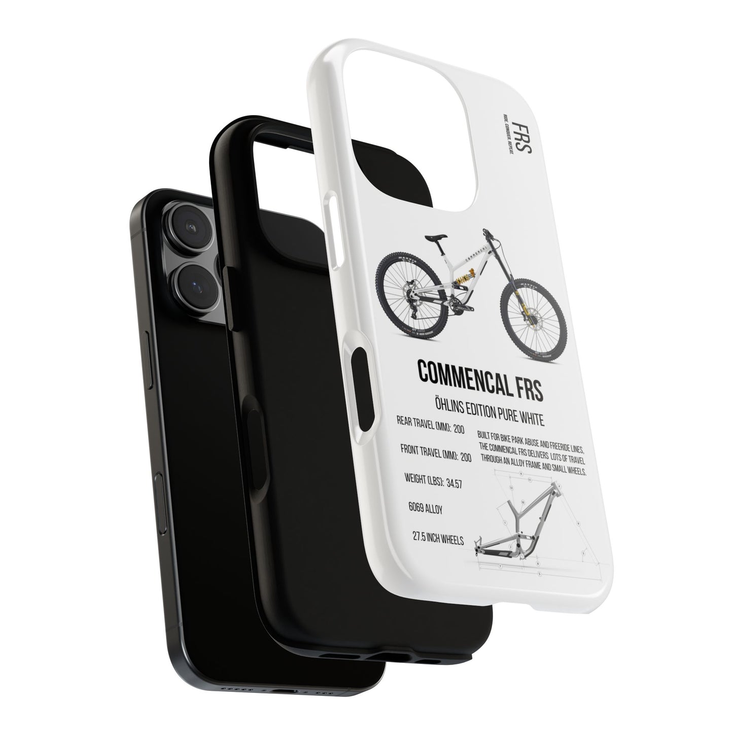 Commencal FRS Ohlins Edition Pure White