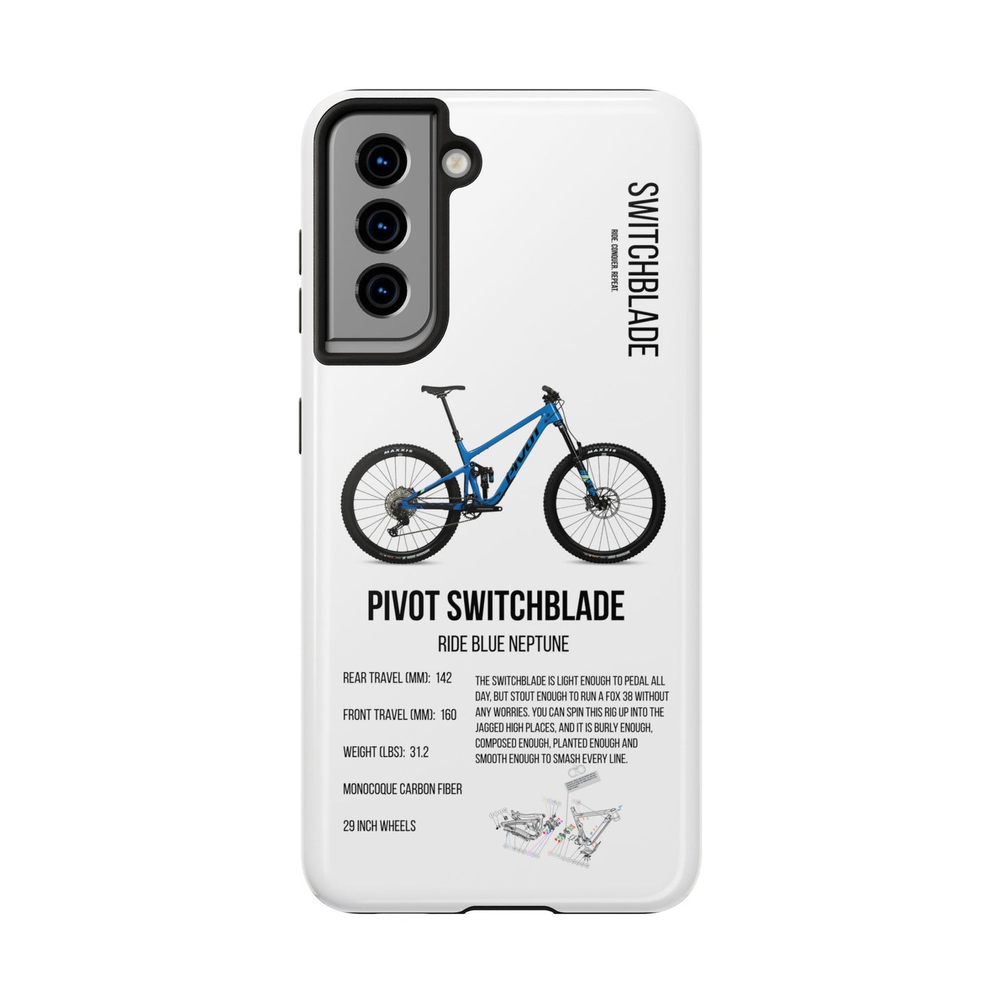 Pivot Switchblade Ride Blue Neptune - Apexsend Co