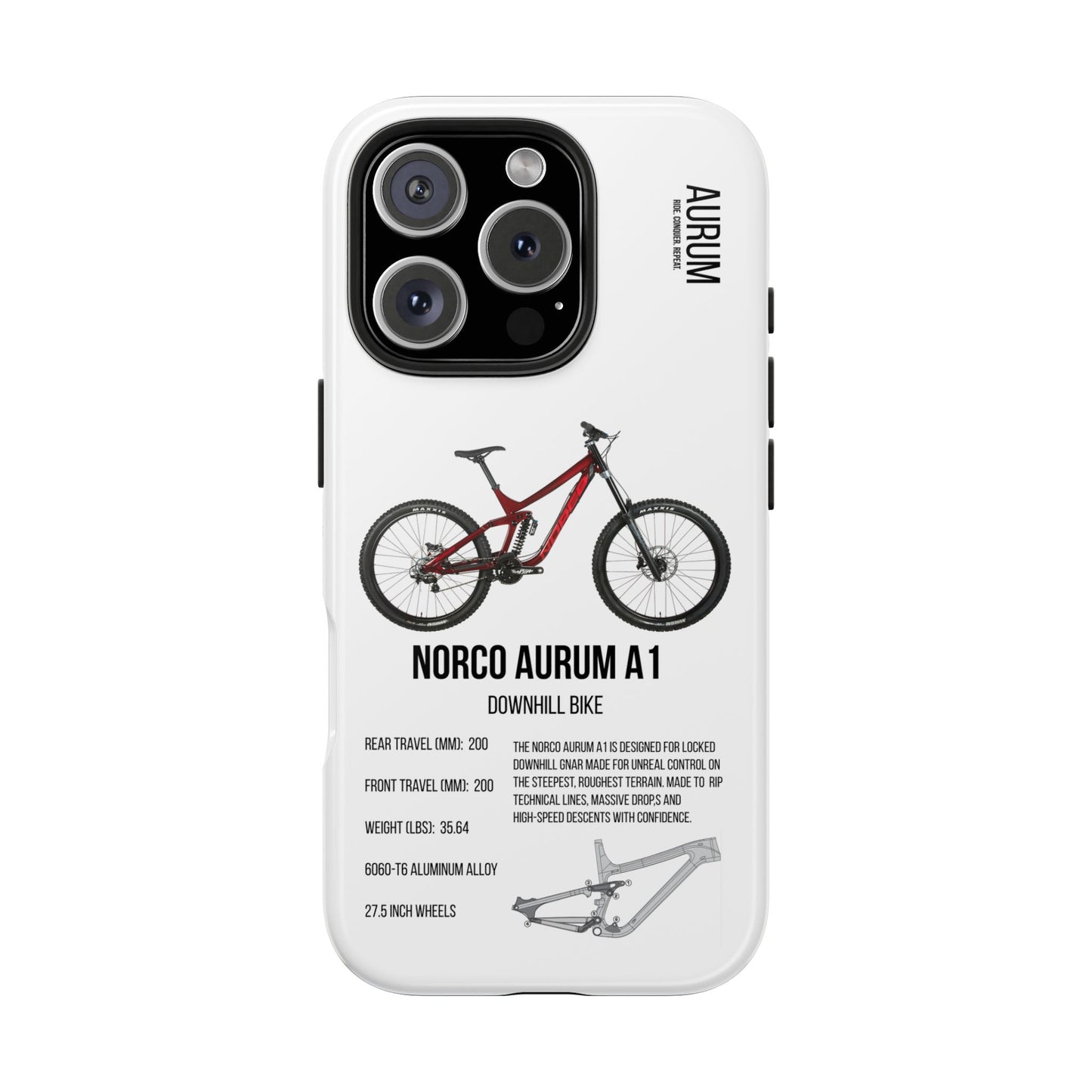 2021 Norco Aurum A1 Red