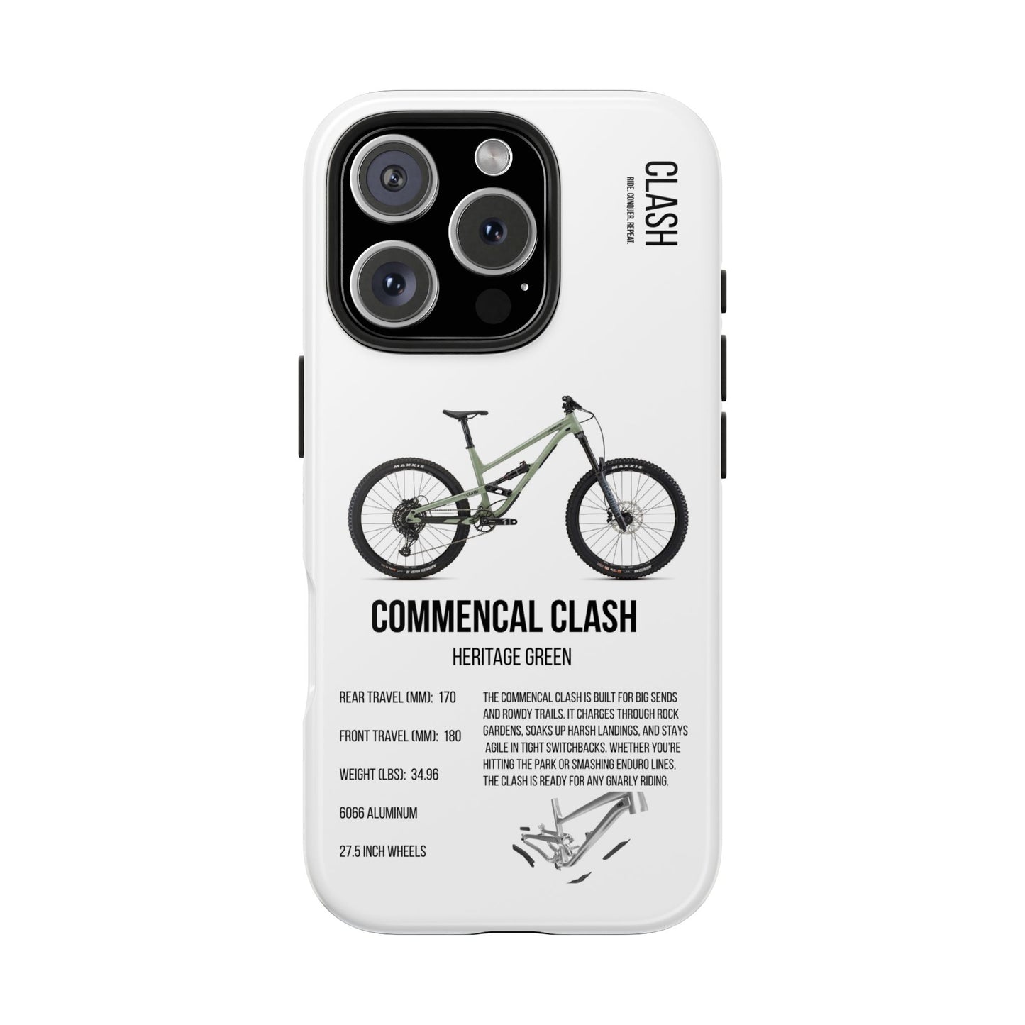 Commencal Clash Origin Heritage Green