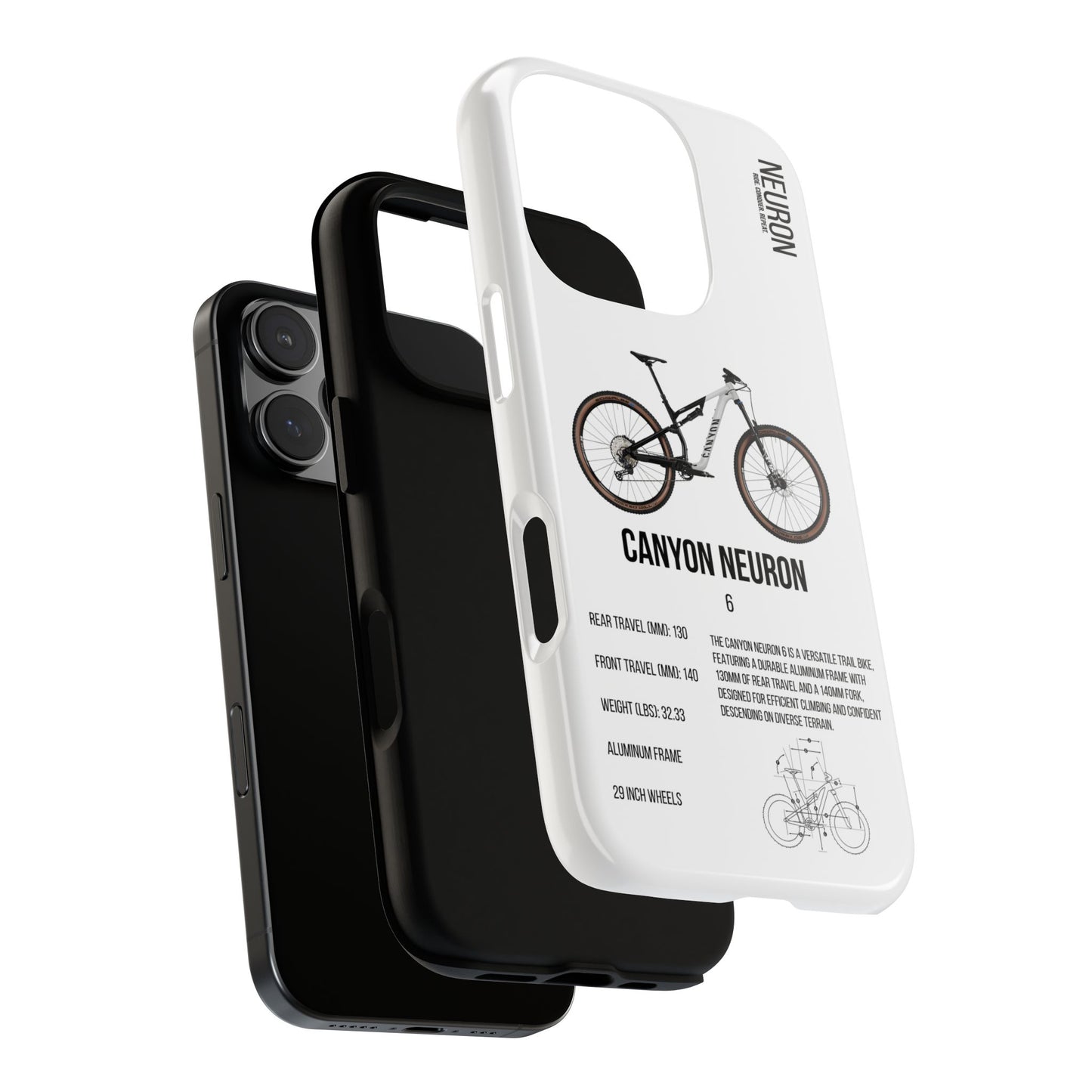 Canyon Neuron 6 White/Black