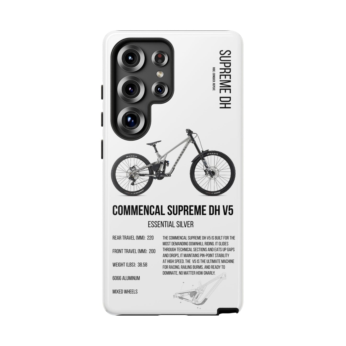Commencal Supreme DH V5 Essential Silver