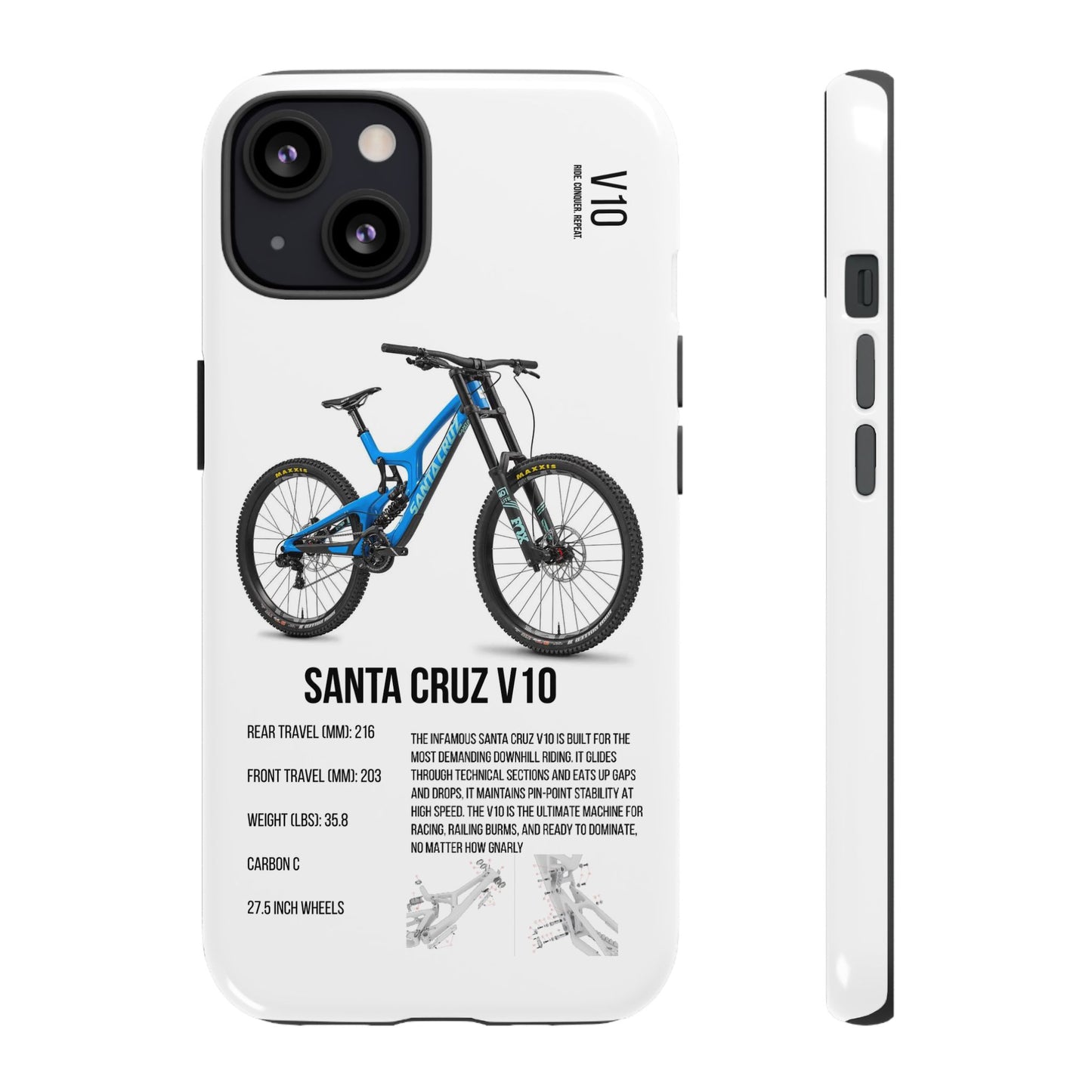 Santa Cruz V10 Blue 2017