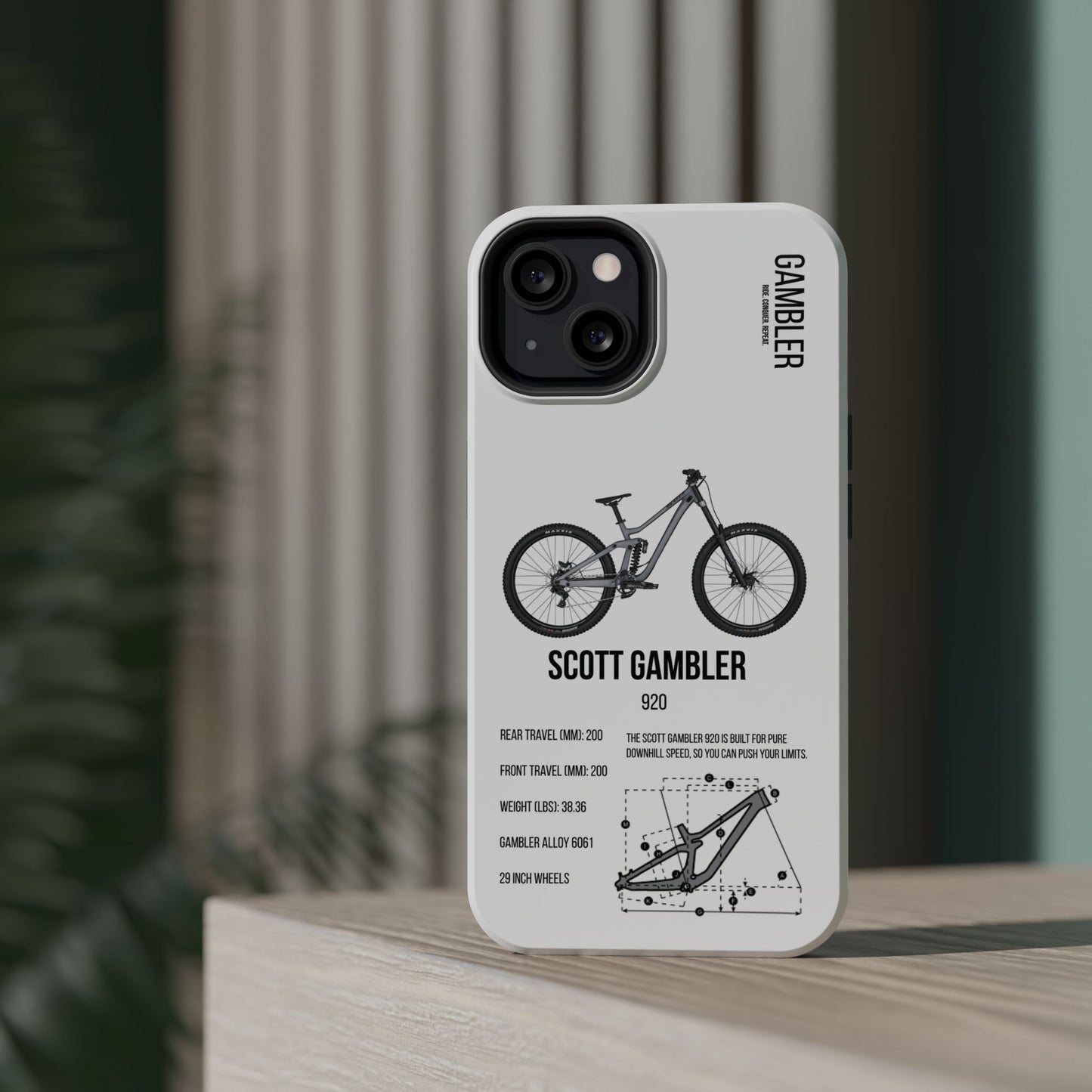 Scott Gambler 920 Grey