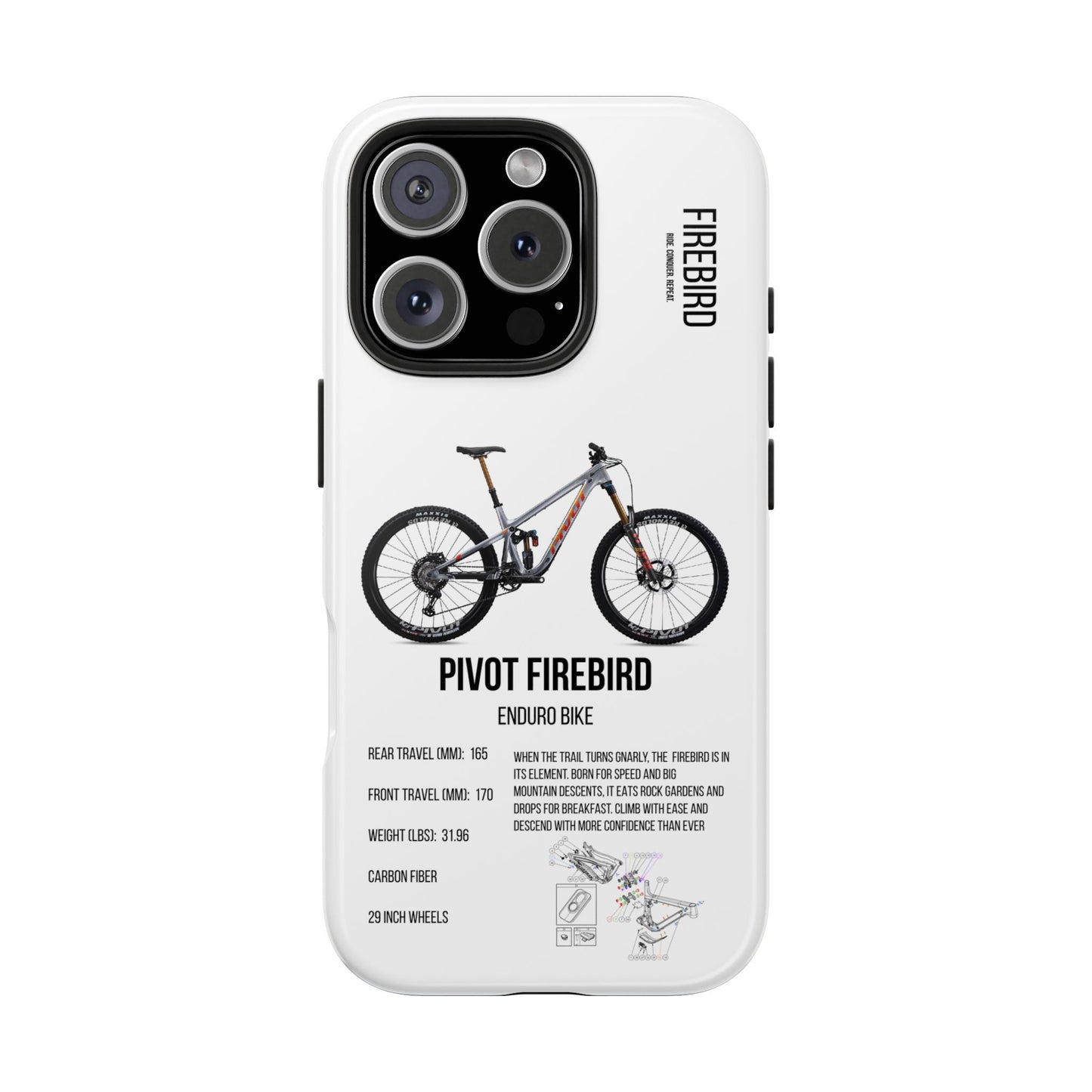 Pivot Firebird Silver Sunrise