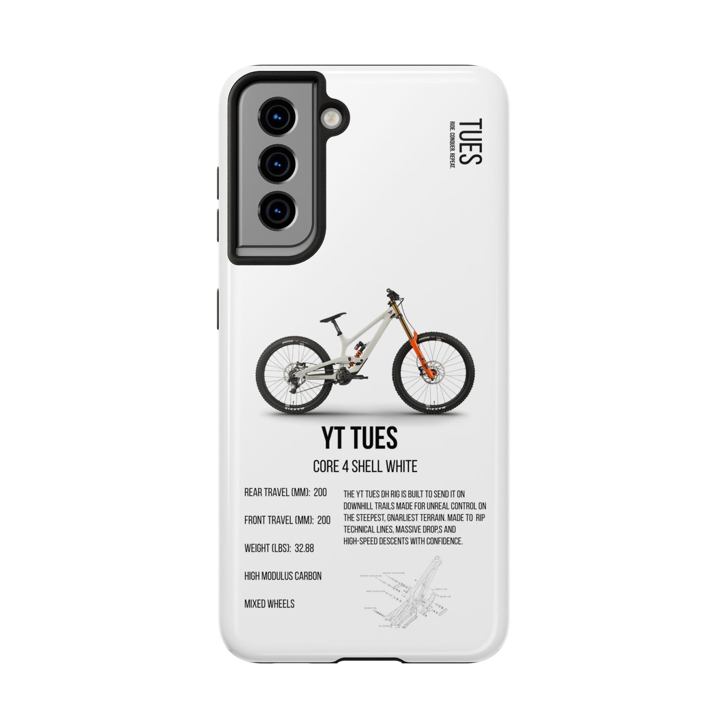 YT Industries Tues Core 4 Shell White