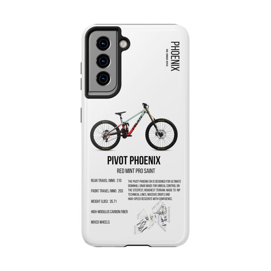 Pivot Phoenix DH Red Mint Pro Saint - Apexsend Co