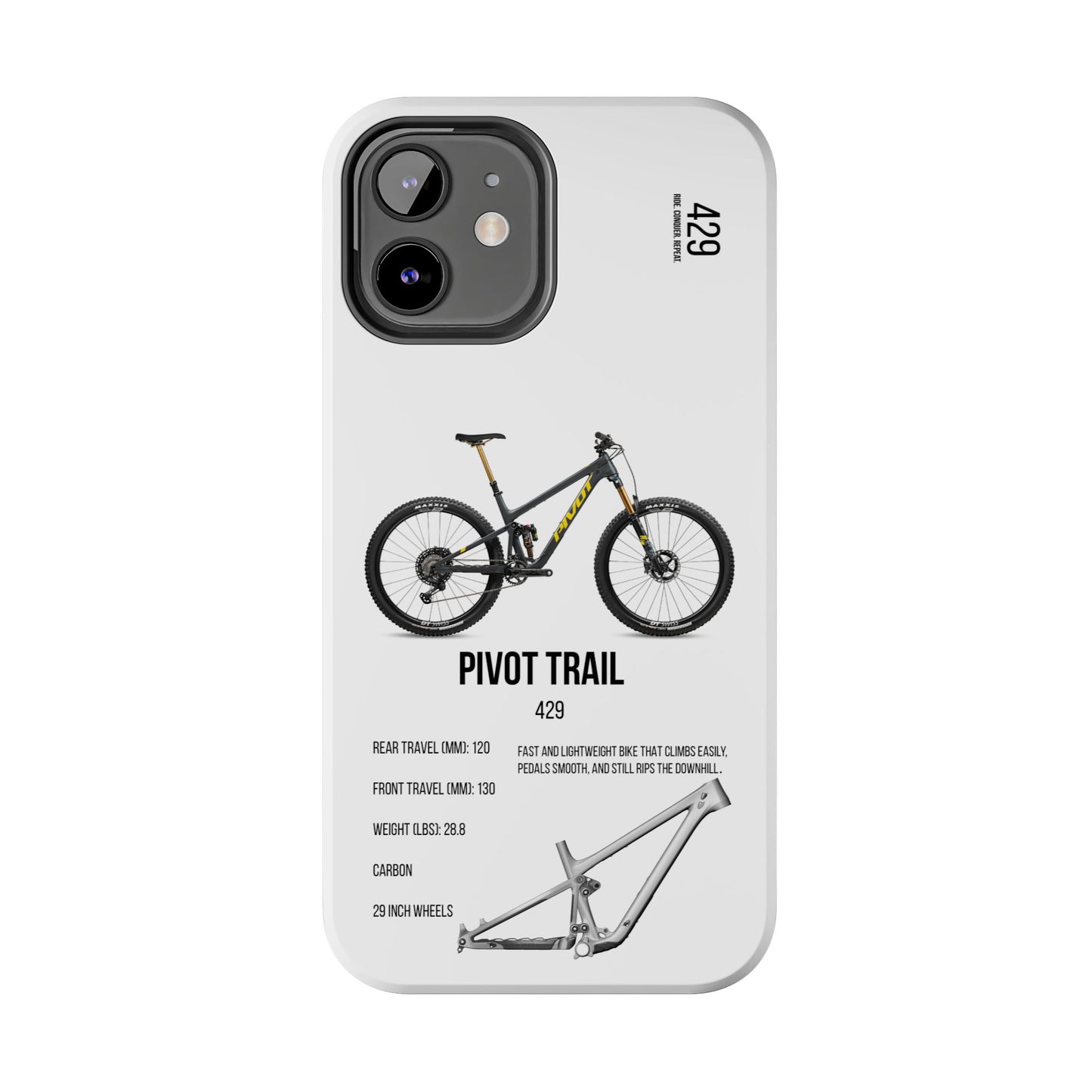 Pivot Trail 429 Slate Canary Yellow