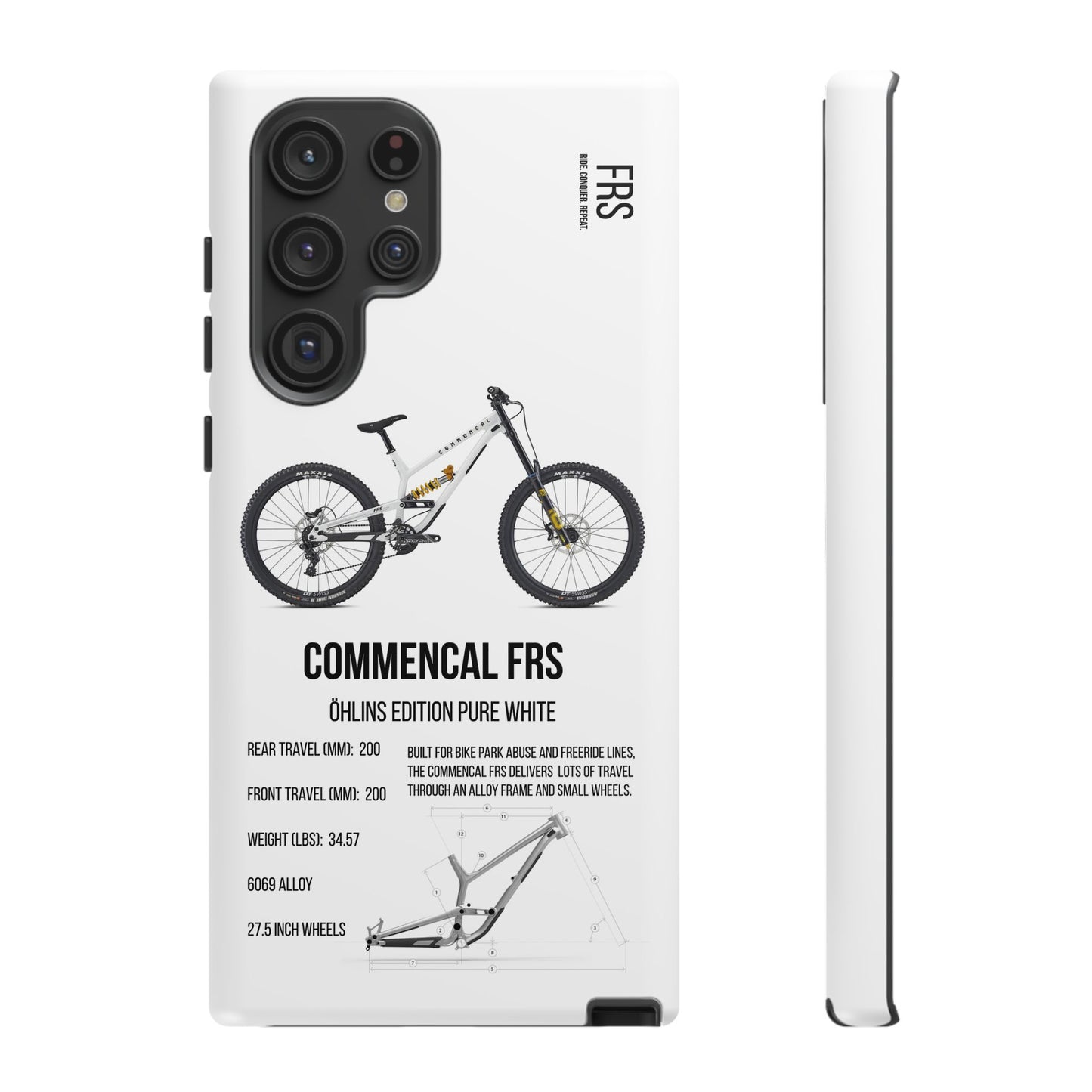 Commencal FRS Ohlins Edition Pure White