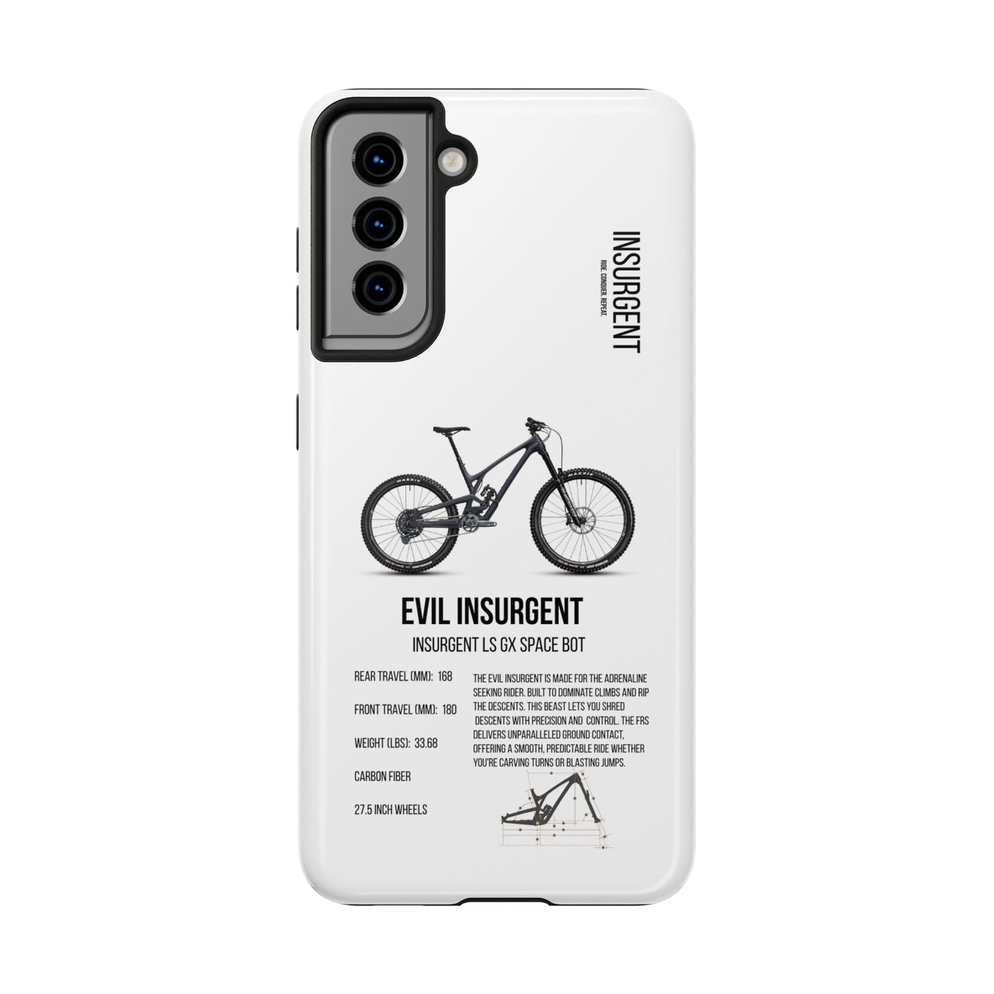 Evil Insurgent ls GX Space Bot 27.5 Inch Wheels