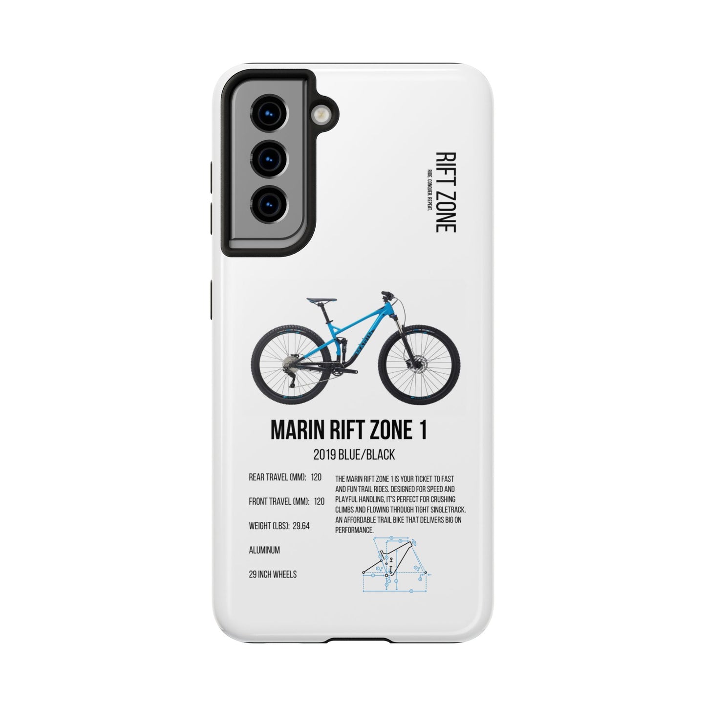 Marin Rift Zone 1 2019 Blue/Black