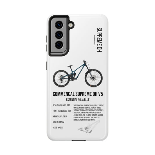Commencal Supreme DH V5 Essential Aqua Blue - Apexsend Co
