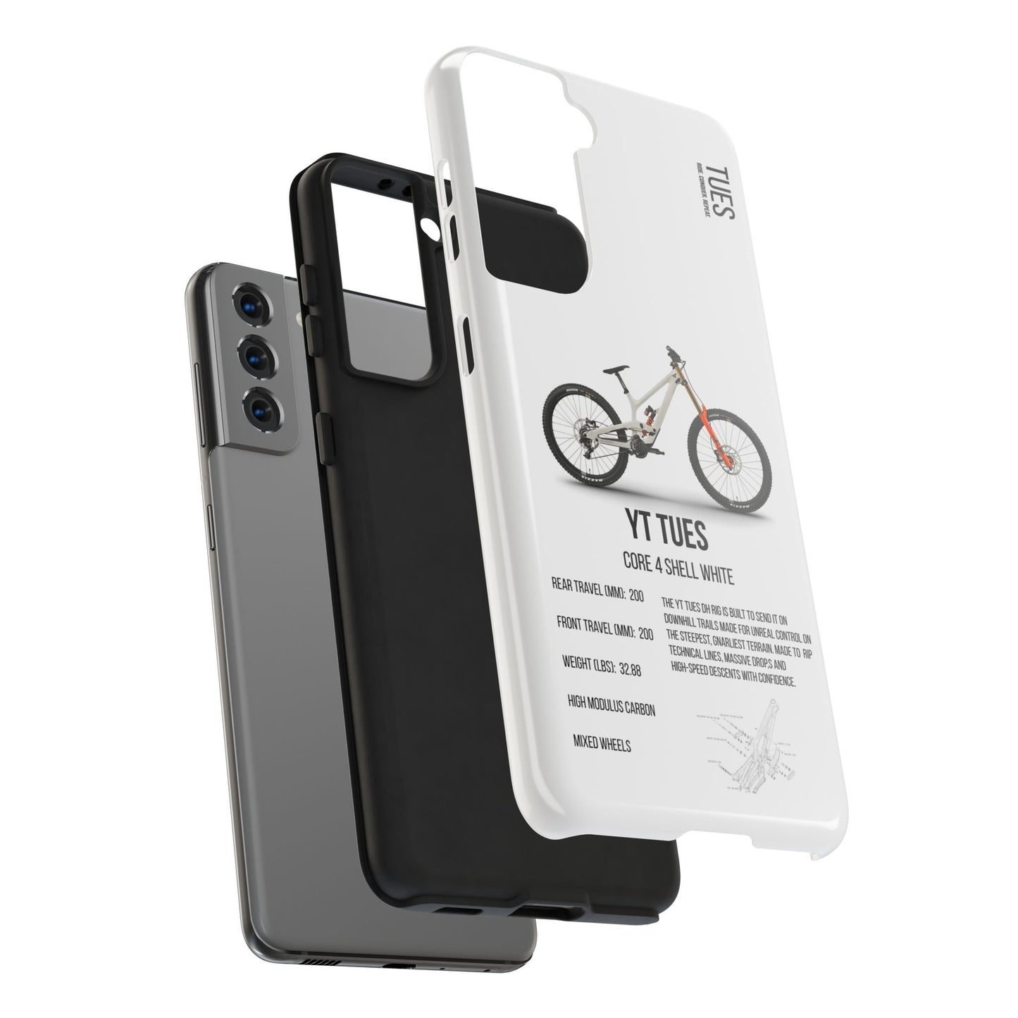 YT Industries Tues Core 4 Shell White