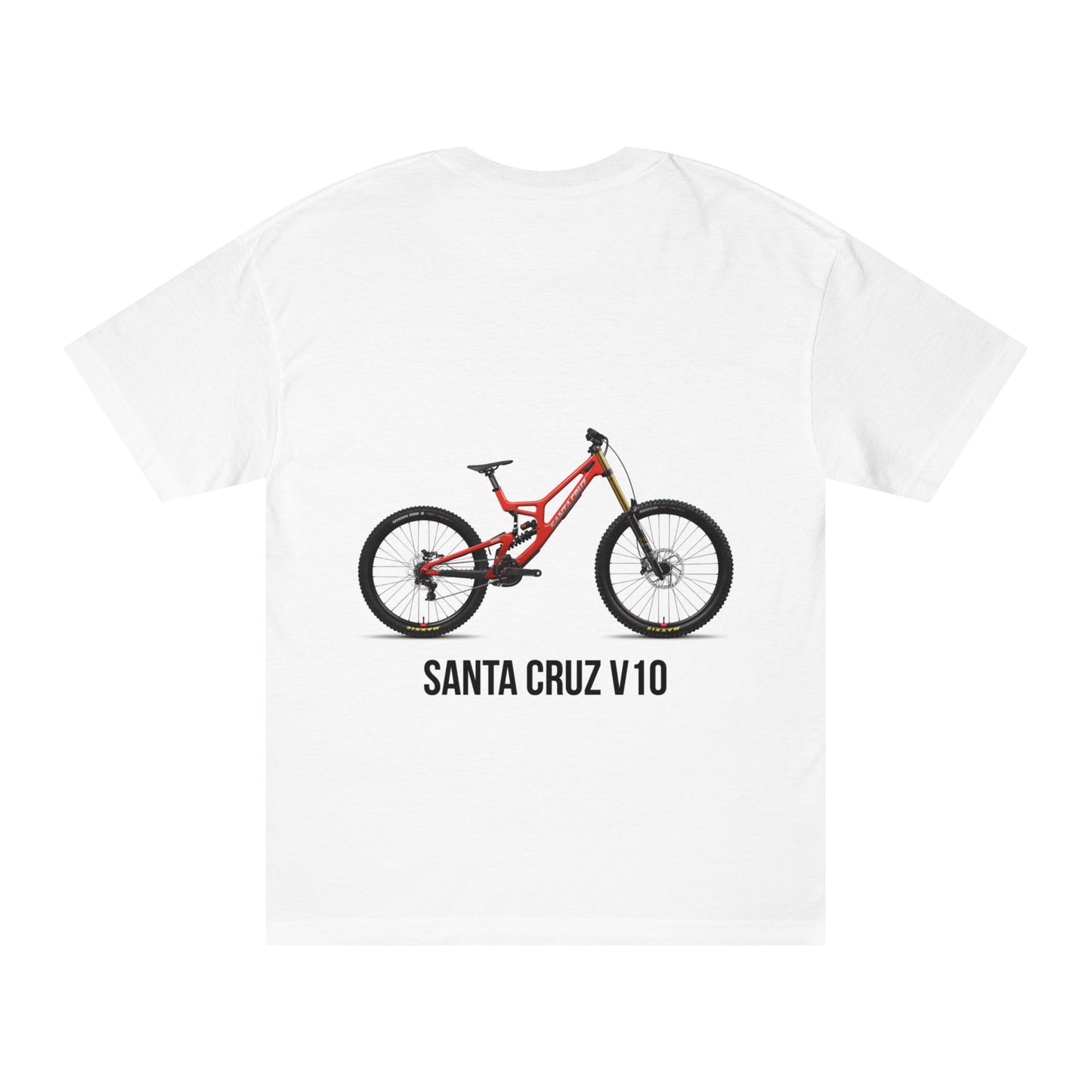 T Shirt - Santa Cruz V10 Gloss Red X01 Build