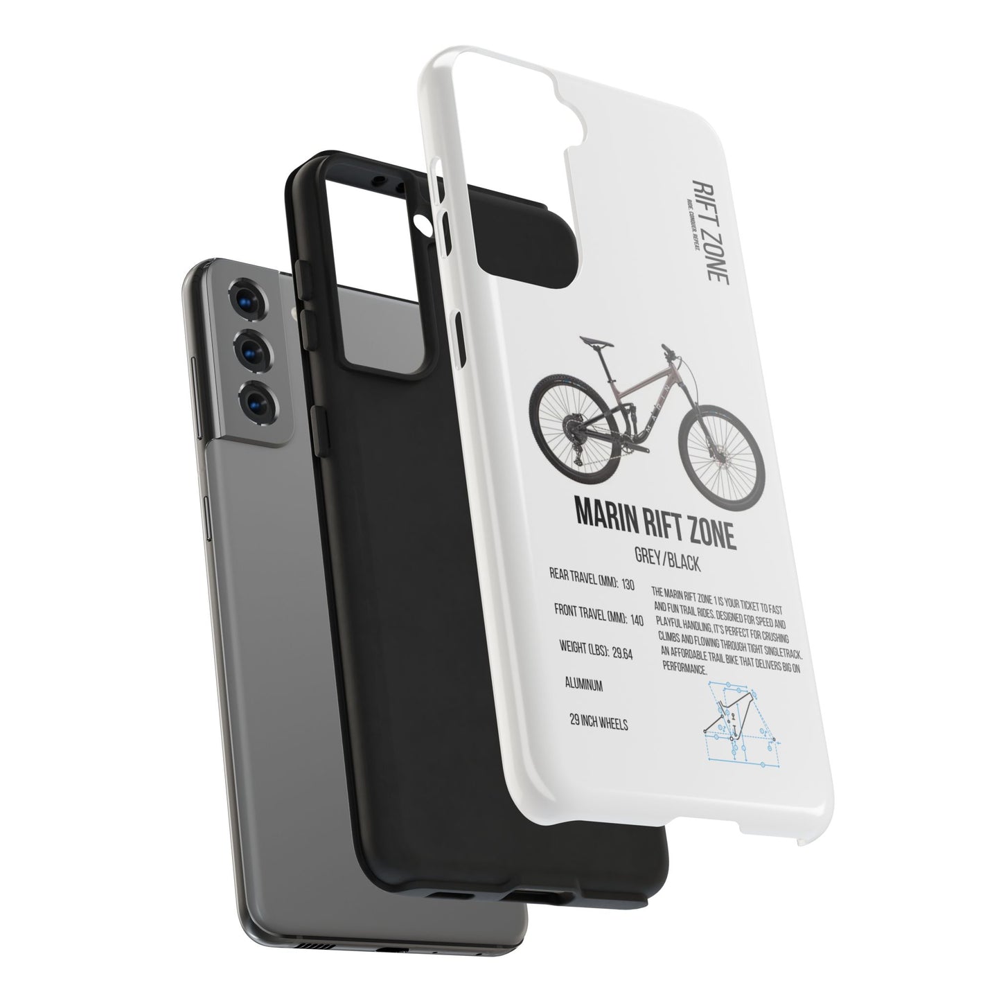 Marin Rift Zone 1 Grey/Black