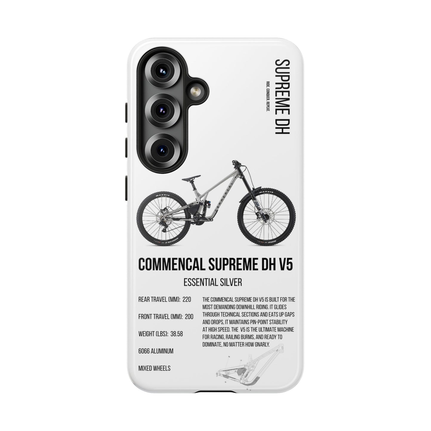 Commencal Supreme DH V5 Essential Silver