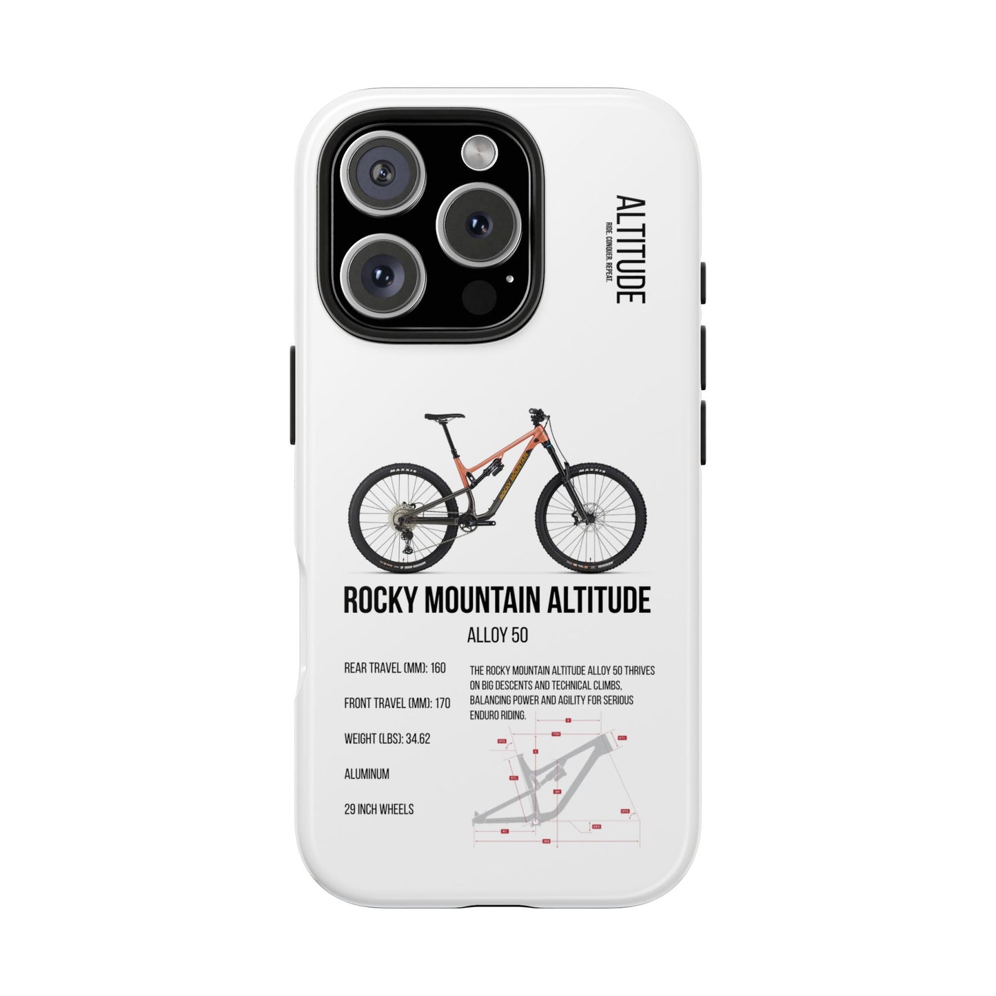 Rocky Mountain Altitude Alloy 50 Orange/Green