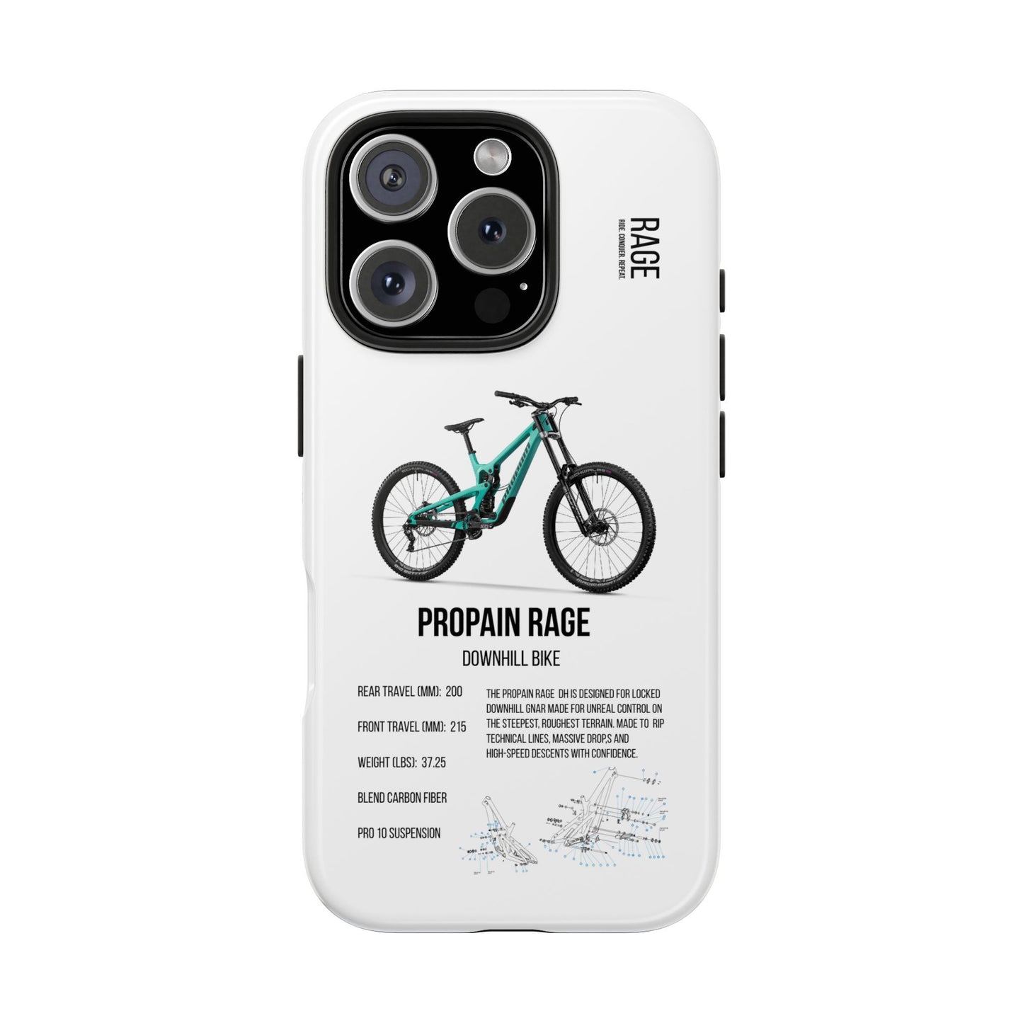 Propain Rage 3 CF Blue