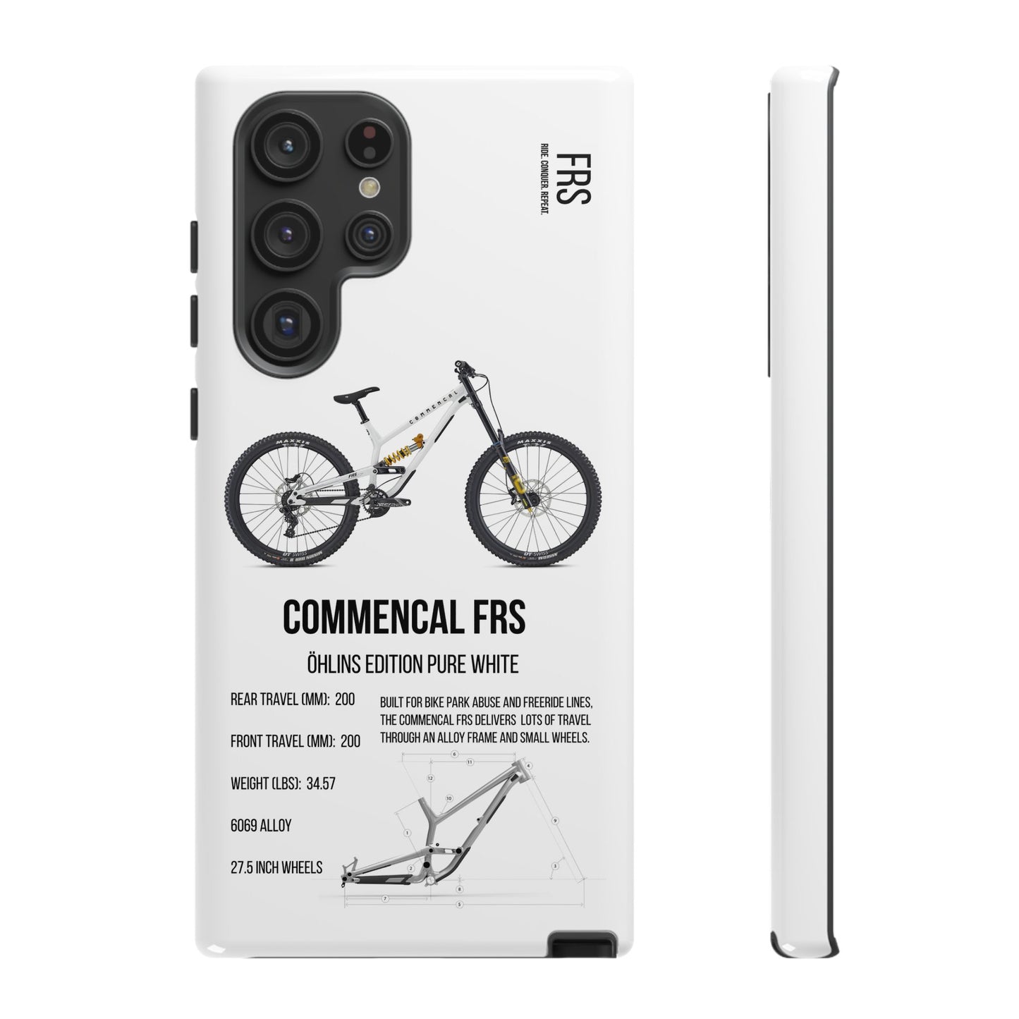 Commencal FRS Ohlins Edition Pure White