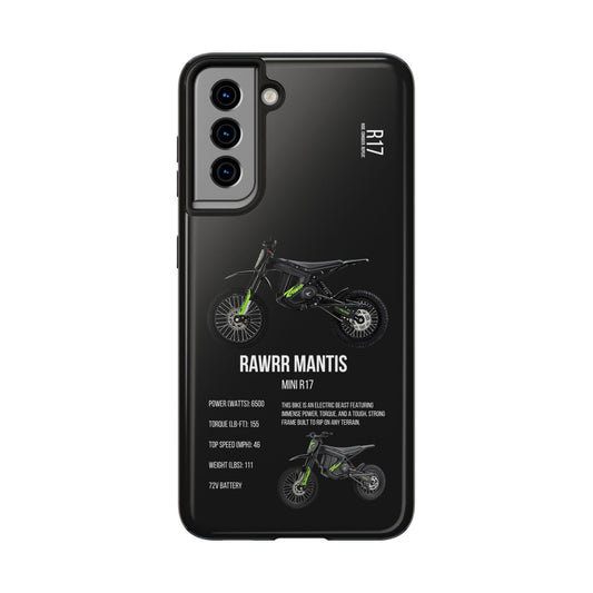 Black Backround Rawrr Mantis Mini R17