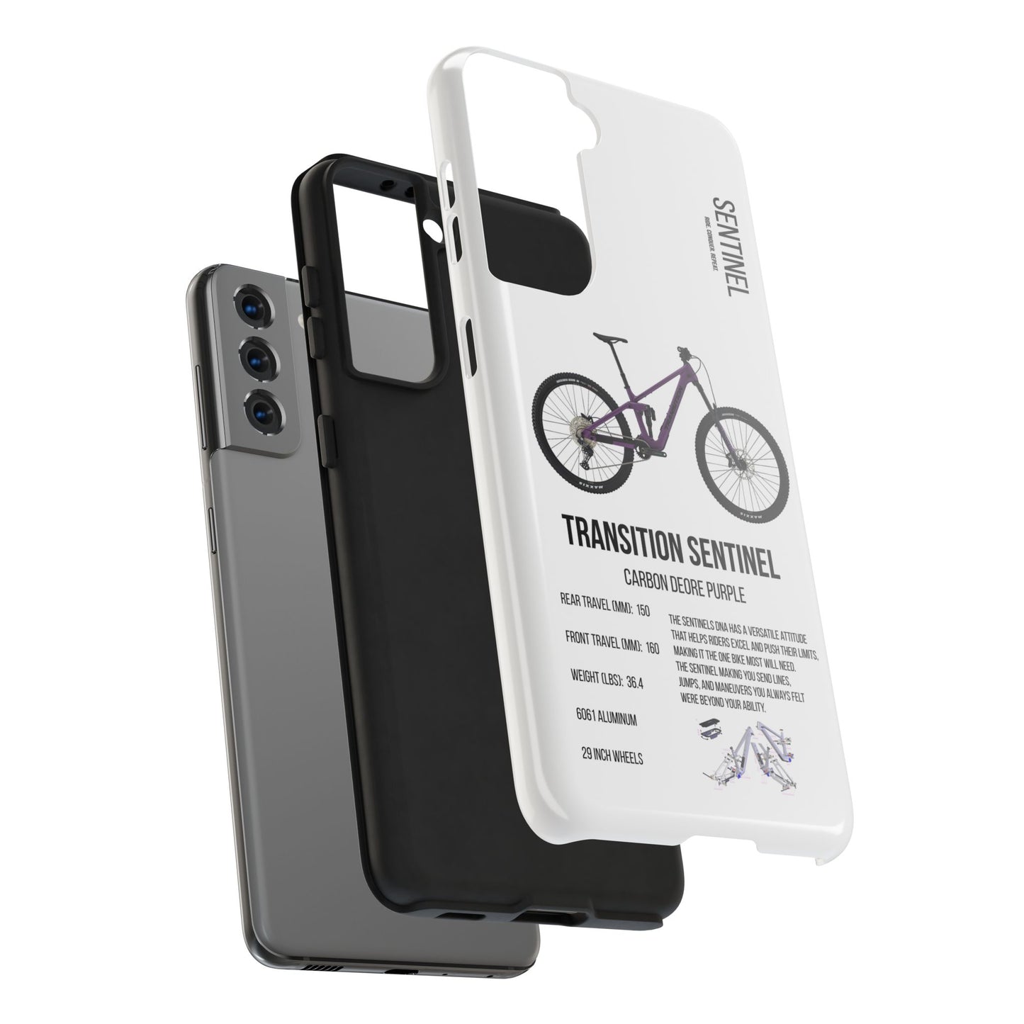Transition Sentinel Carbon Deore Purple - Apexsend Co