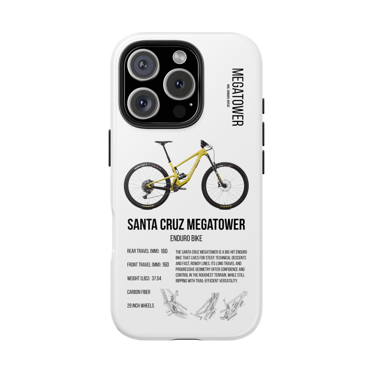 Santa Cruz Megatower Yellow
