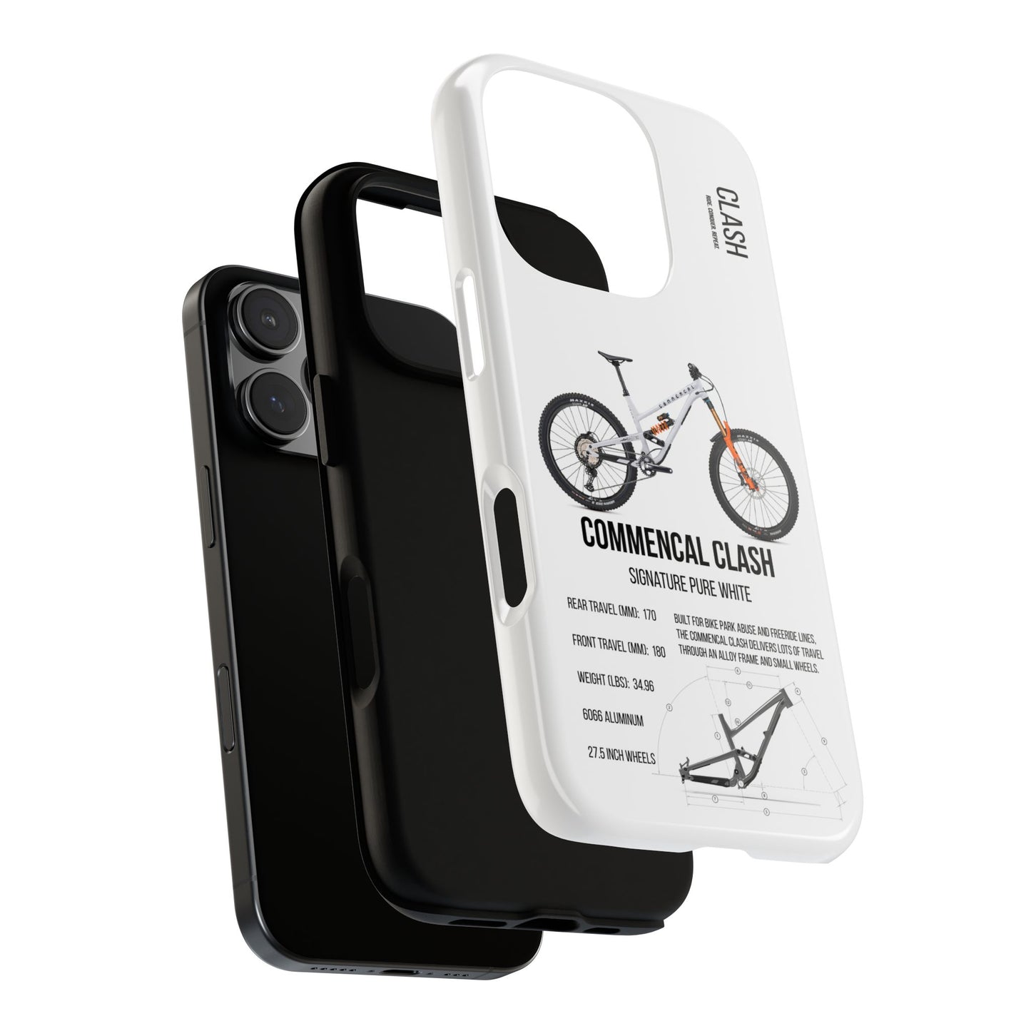 Commencal Clash Signature Pure White 2026