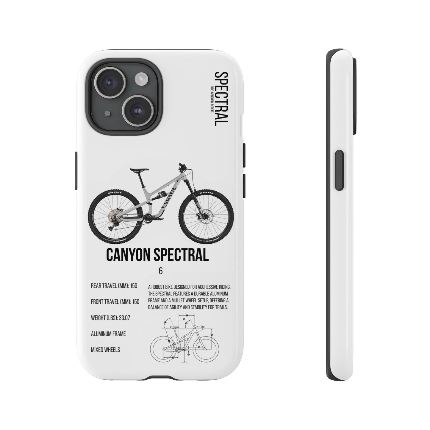 Canyon Spectral 6 White