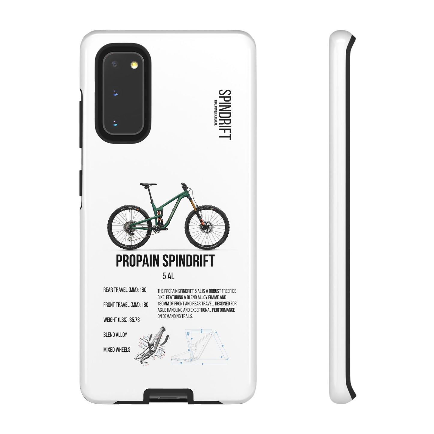 Propain Spindrift 5 AL Factory Build